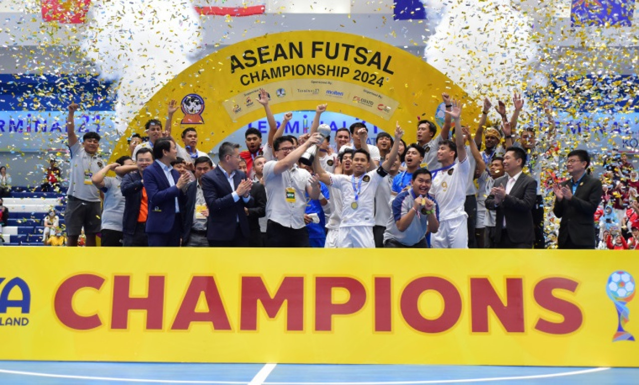 Timnas Futsal Indonesia Juara Piala AFF 2024, Ketum FFI: Terima Kasih Pak Erick