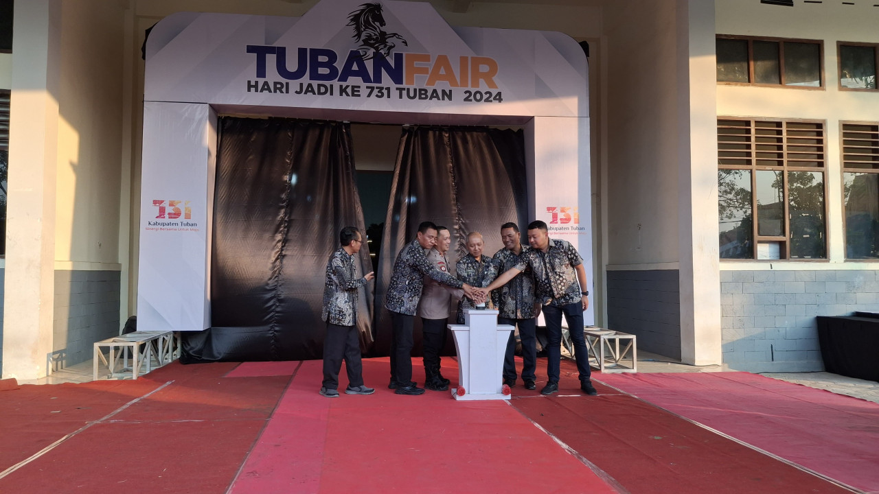 Pembukaan Tuban Fair 2024. (Foto: Humas Pemkab Tuban for jatimnow.com)