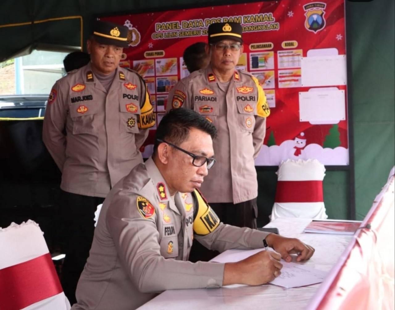 Kapolres Bangkalan, AKBP Febri Isman Jaya. (Foto: Fathor Rahman/jatimnow.com)