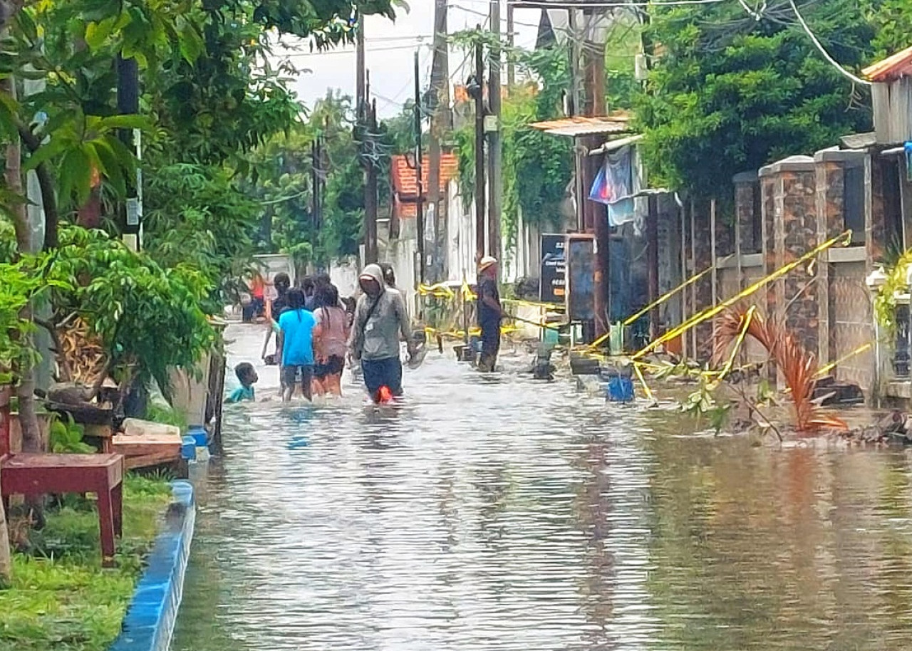 Banjir yang melanda berbagai daerah. (Foto: dok. jatimnow.com)