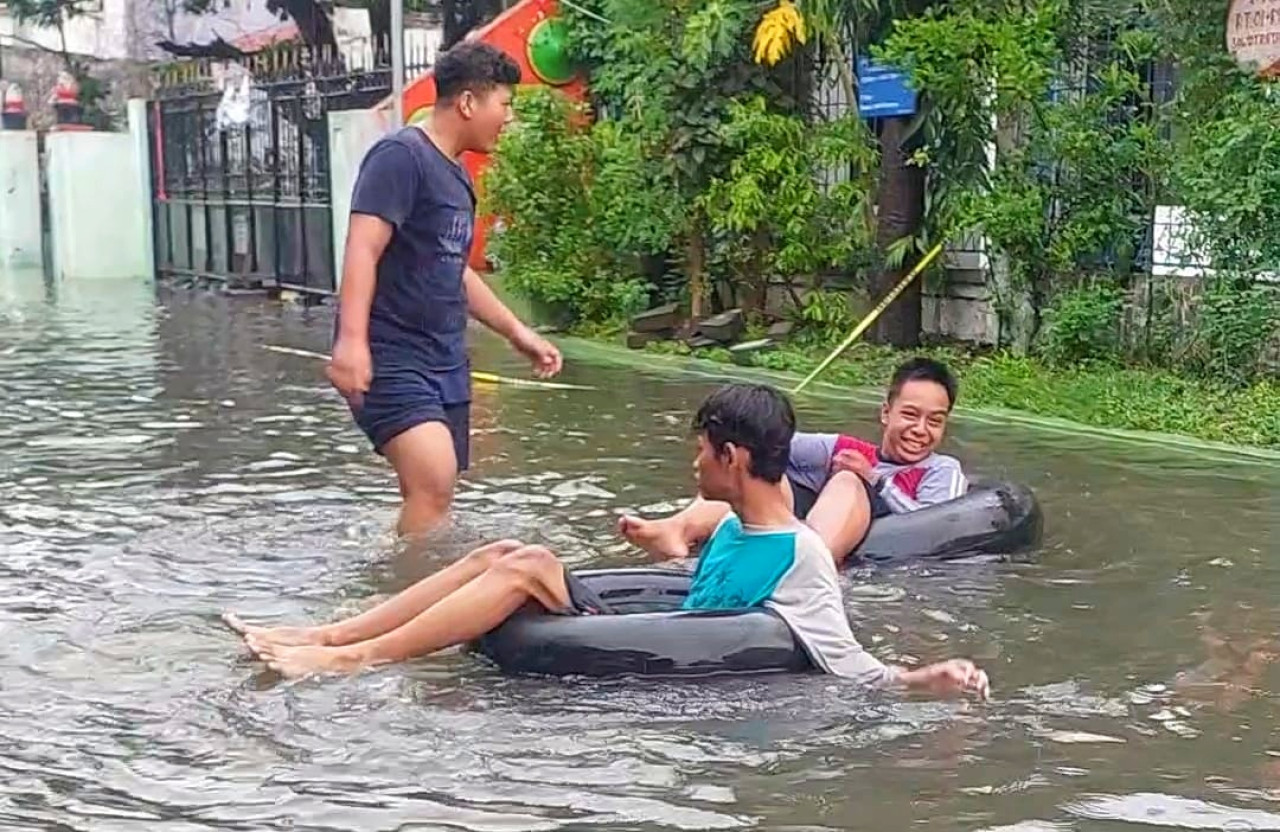 Ilustrasi. Banjir yang kini banyak melanda wilayah Indonesia. (Foto: dok. jatimnow.com)