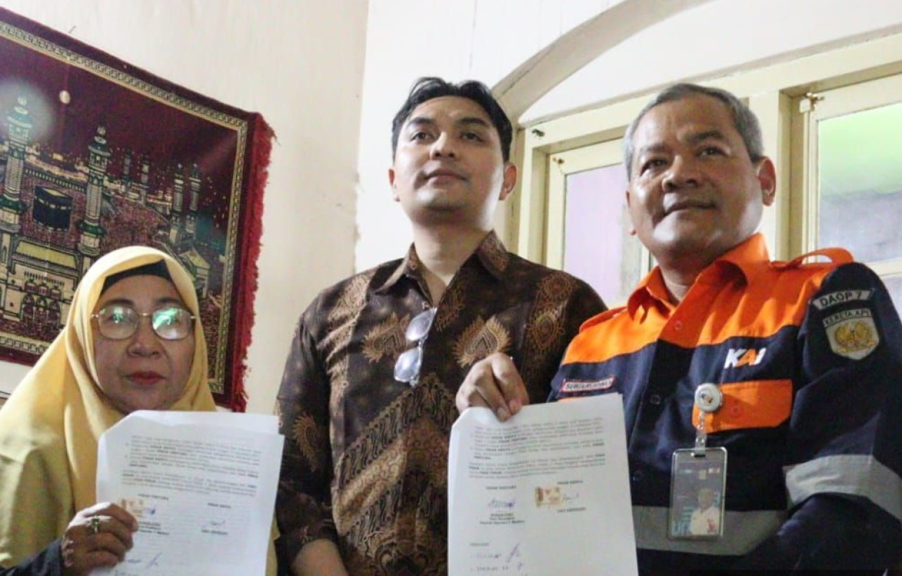 PT KAI Daop 7 Madiun kembali mengamankan aset negara dar pihak yang tidak memiliki hak. (Foto: madiuntoday)