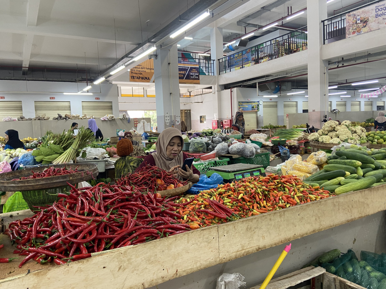 Pasar Legi Ponorogo. (Foto: Ahmad Fauzi/jatimnow.com)