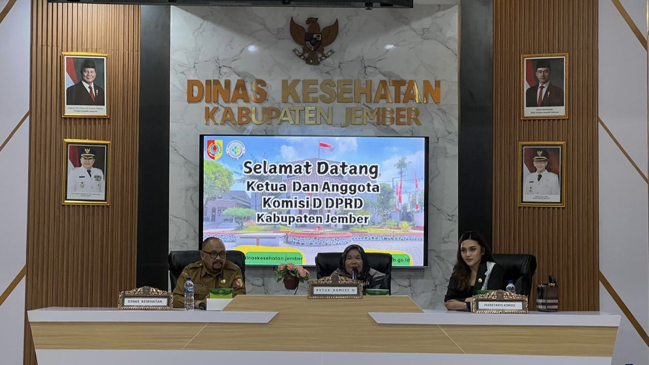 Kunjungan Komisi D DPRD Jember ke Dinas Kesehatan. (Foto: Sugianto/jatimnow.com)