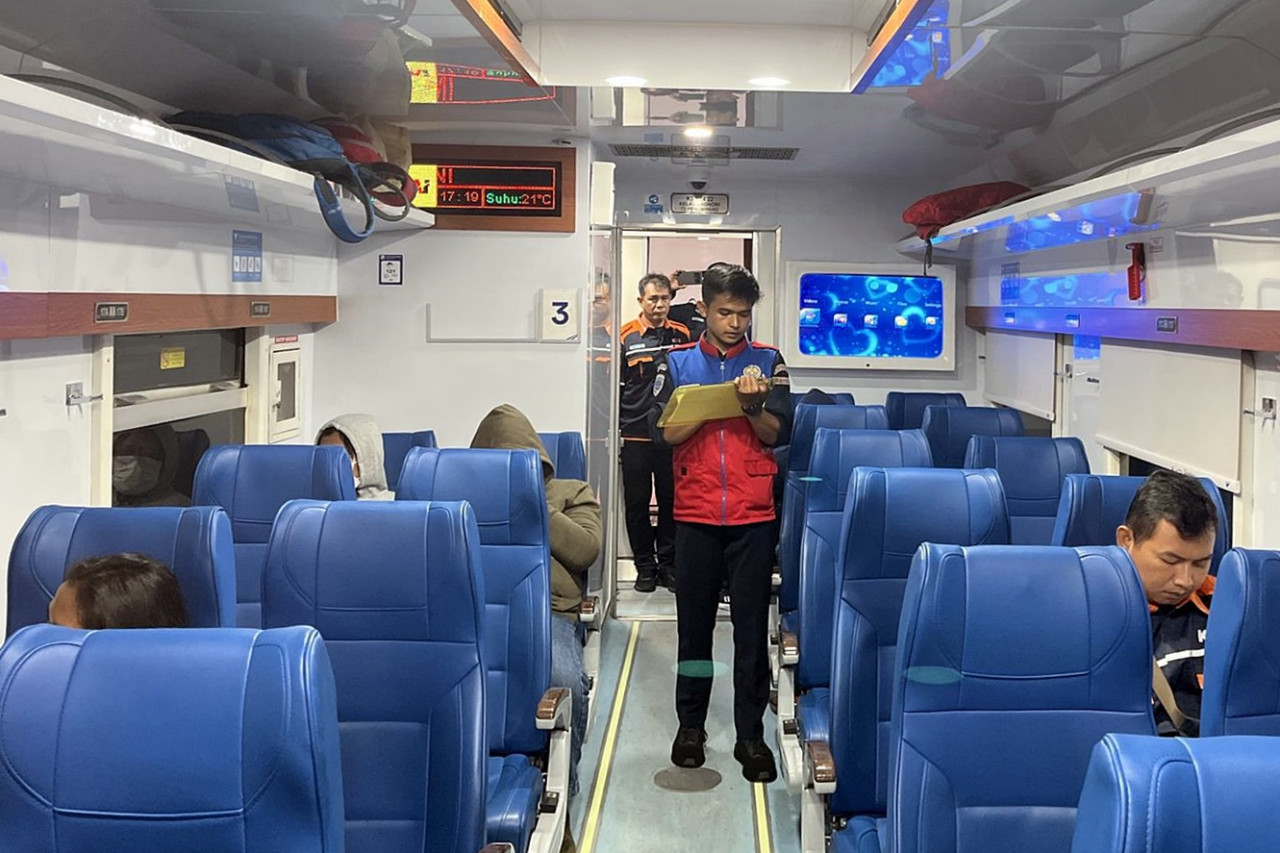 KAI Daop 9 Jember adakan rampcheck. (Foto: Humas KAI Daop 9 Jember)