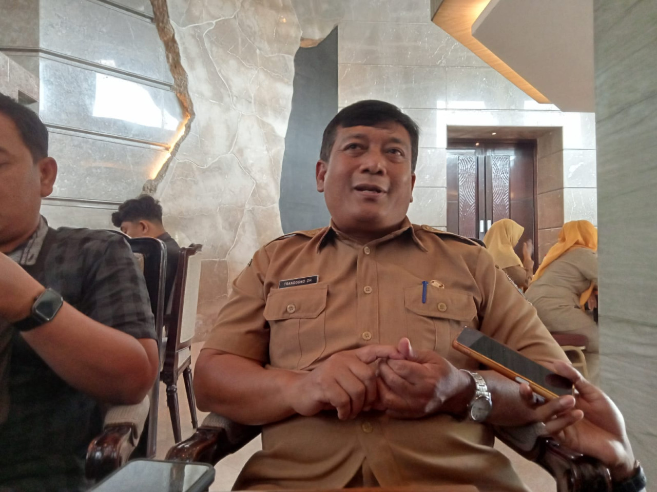 Inspektur Inspektorat Kabupaten Tulungagung, Tranggono Dibyo. (Foto: Bramanta Pamungkas/jatimnow.com)