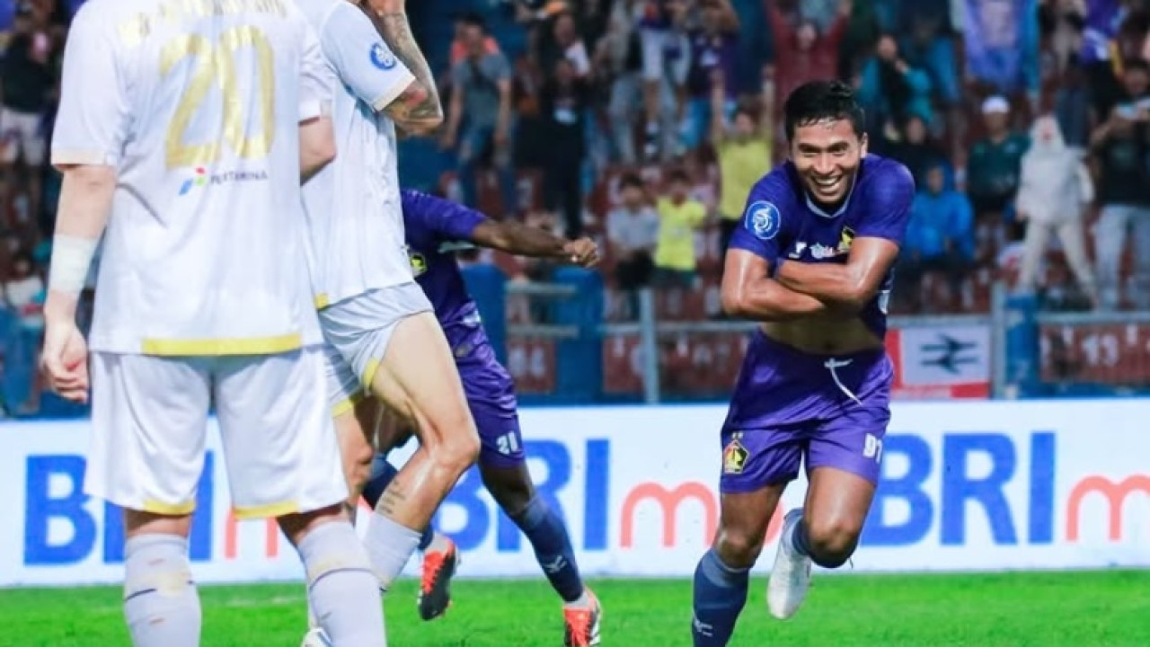 M Khanafi Cetak Gol Perdana untuk Persik Kediri, Buah Sabar dan Kerja Keras