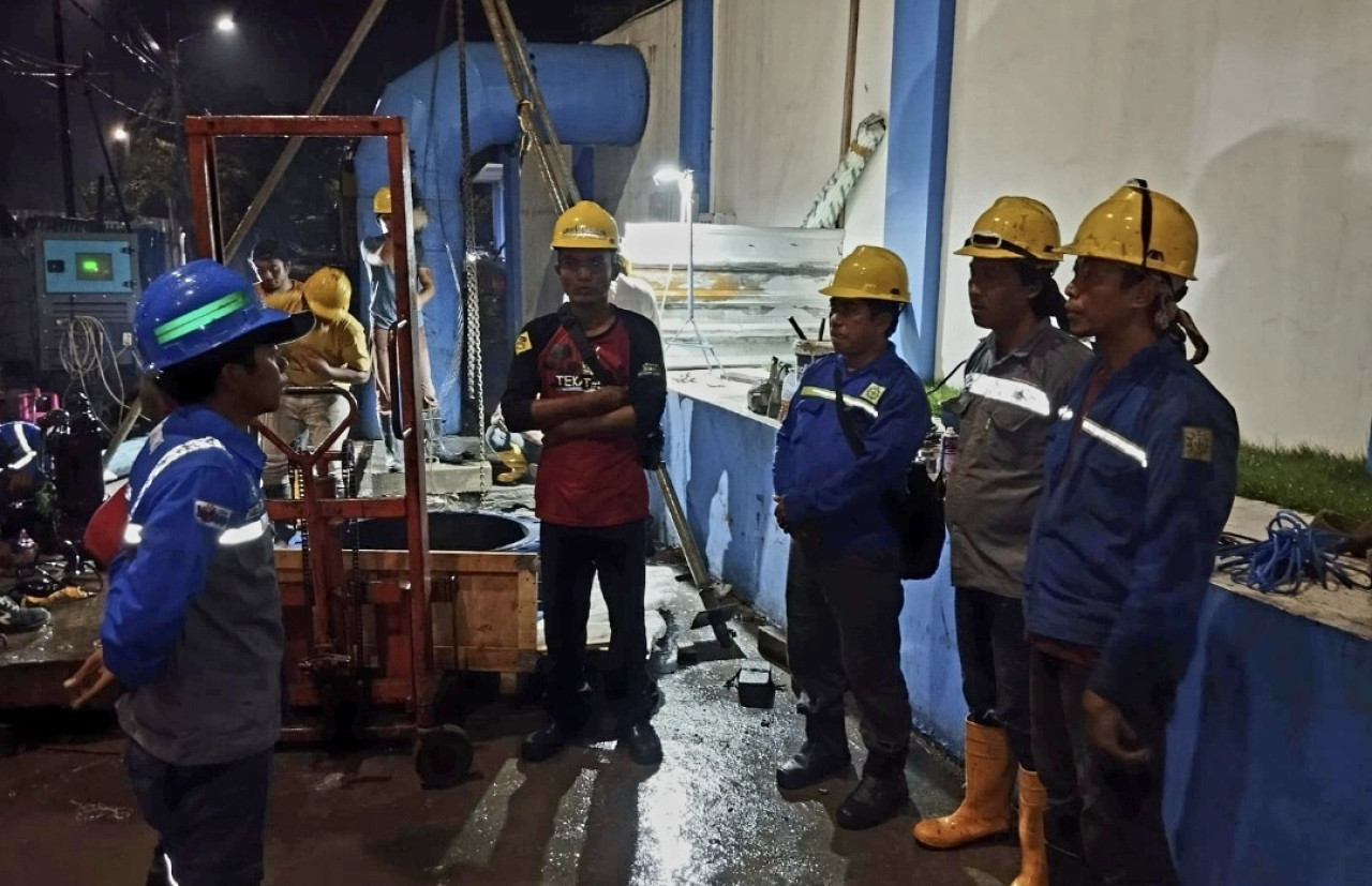 Koordinasi pengerjaan pipa PDAM (ilustrasi/pdam)