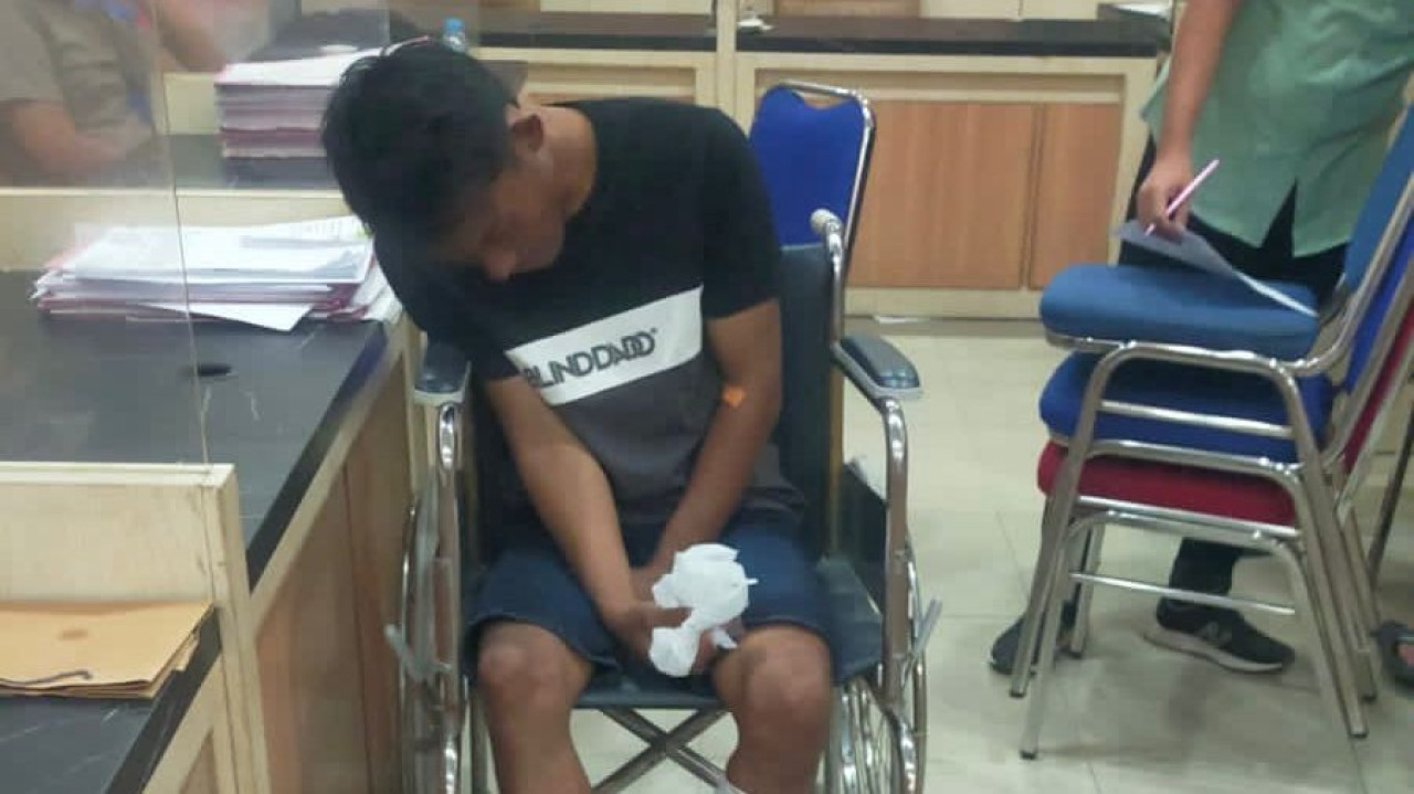 Pelaku pembunuhan berinisial YS yang ditangkap di Lamongan. (Foto: media sosial)