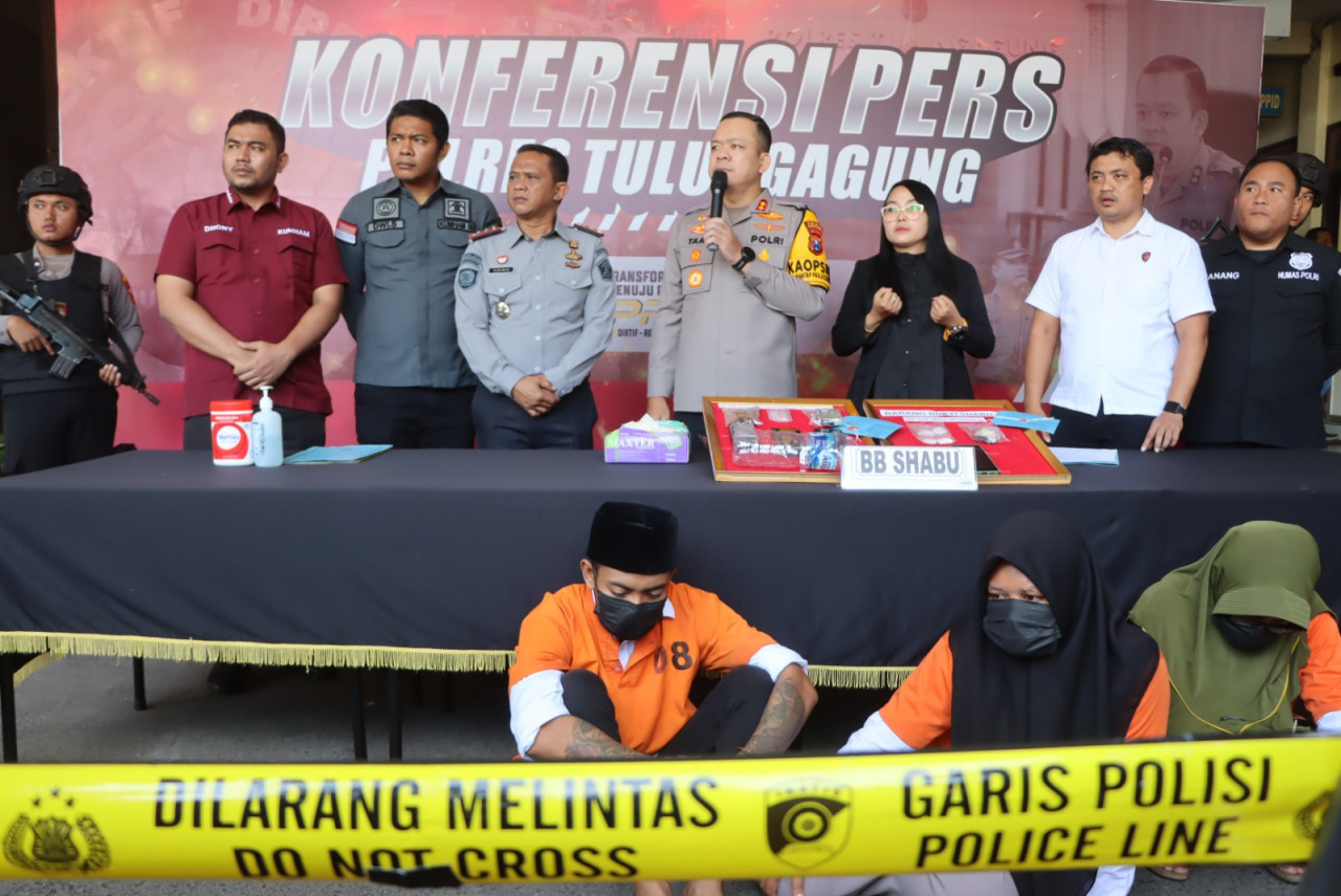 3 Pelaku Penyelundupan Narkoba di Lapas Tulungagung Ditangkap