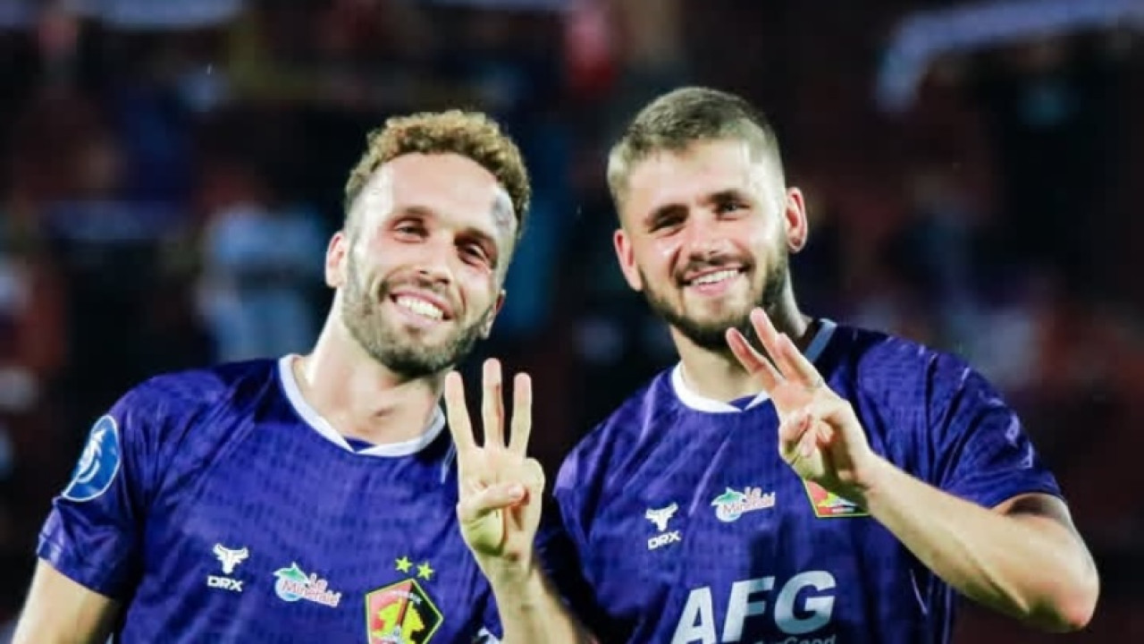 Persik Kediri menang atas Arema FC. (Foto: Persik Kediri/jatimnow.com)