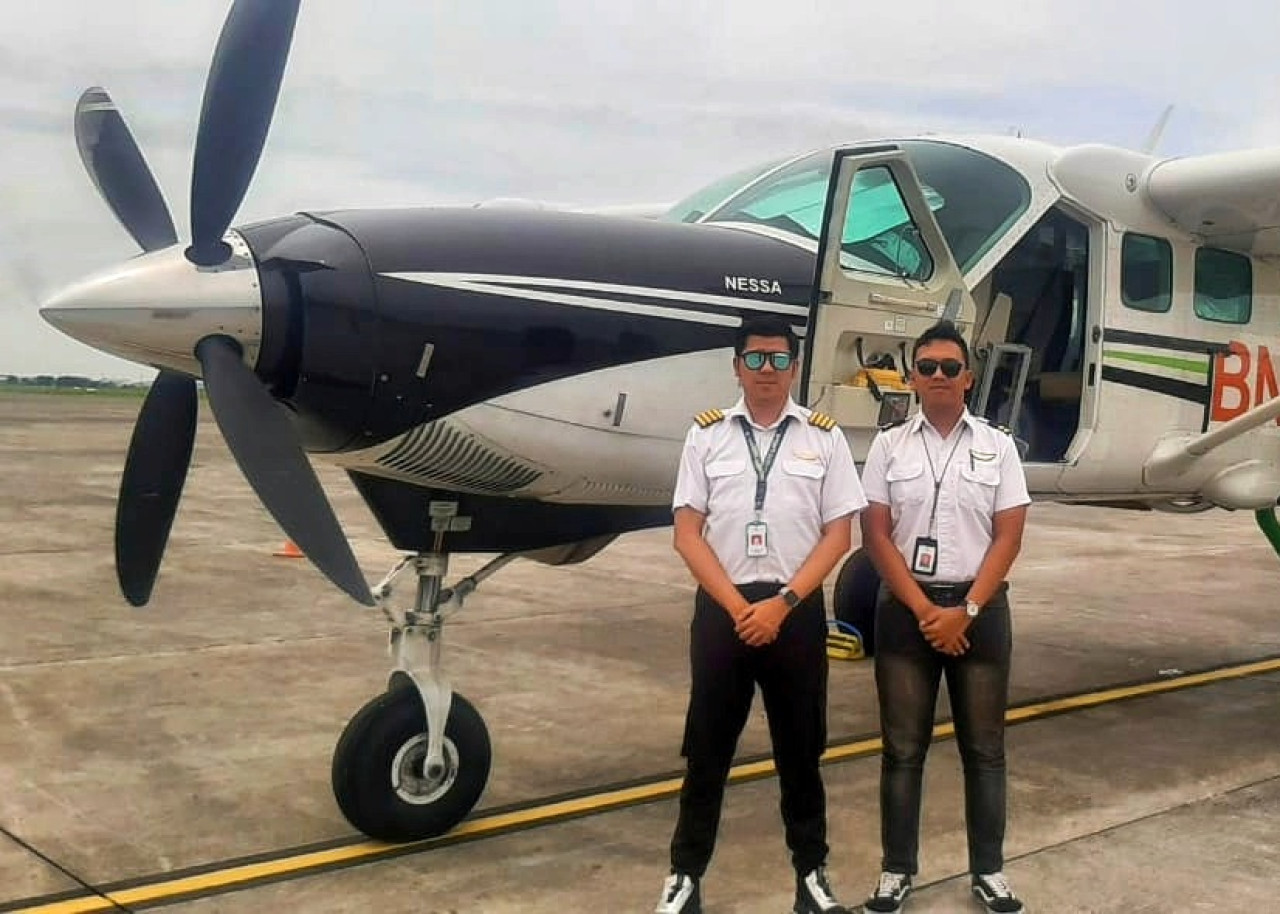 Modifikasi Cuaca, Pilot Cessna Caravan 208B di Sidoarjo Paparkan Pola Semai Awan