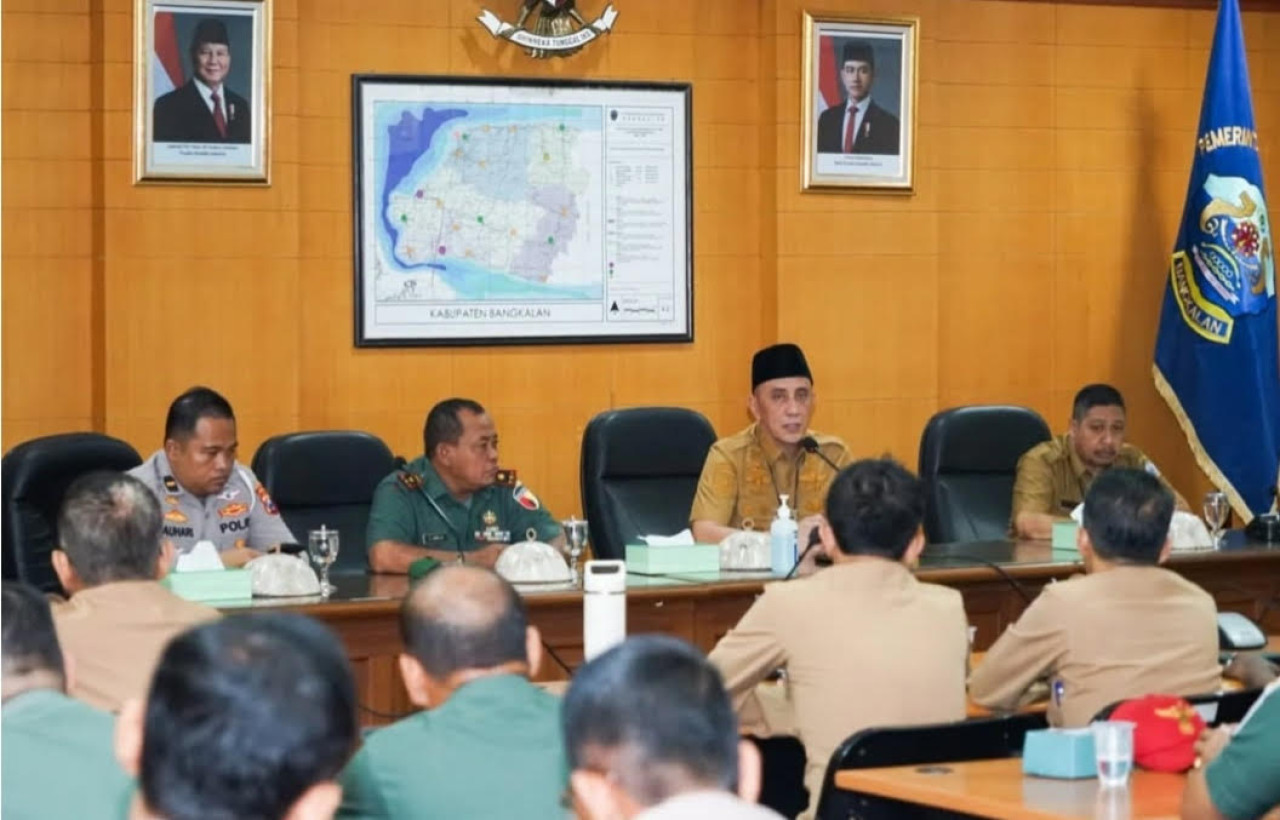 Pj Bupati Bangkalan, Arief M Edie. (Foto: Fathor Rahman/jatimnow.com)