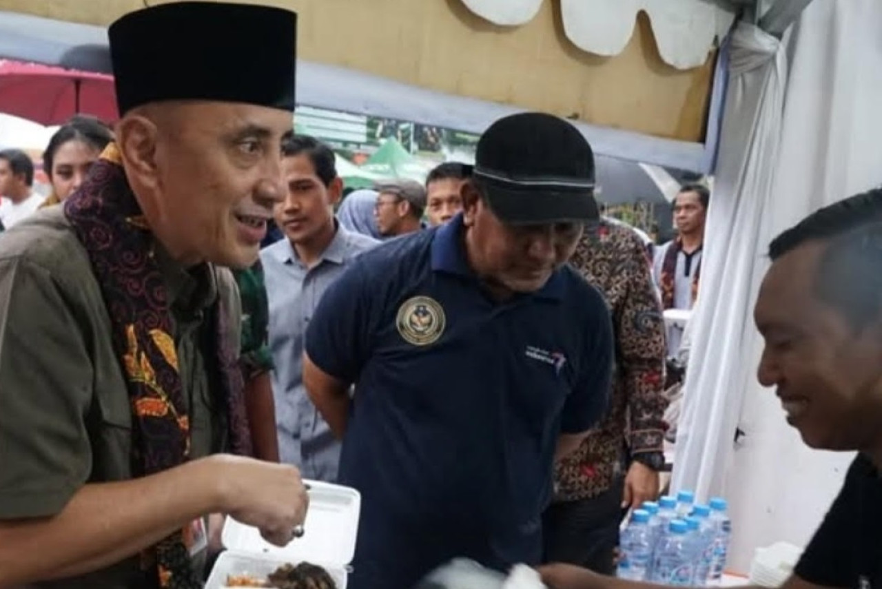 Pj Bupati Bangkalan, Arief M Edie. (Foto: Fathor Rahman/jatimnow.com)