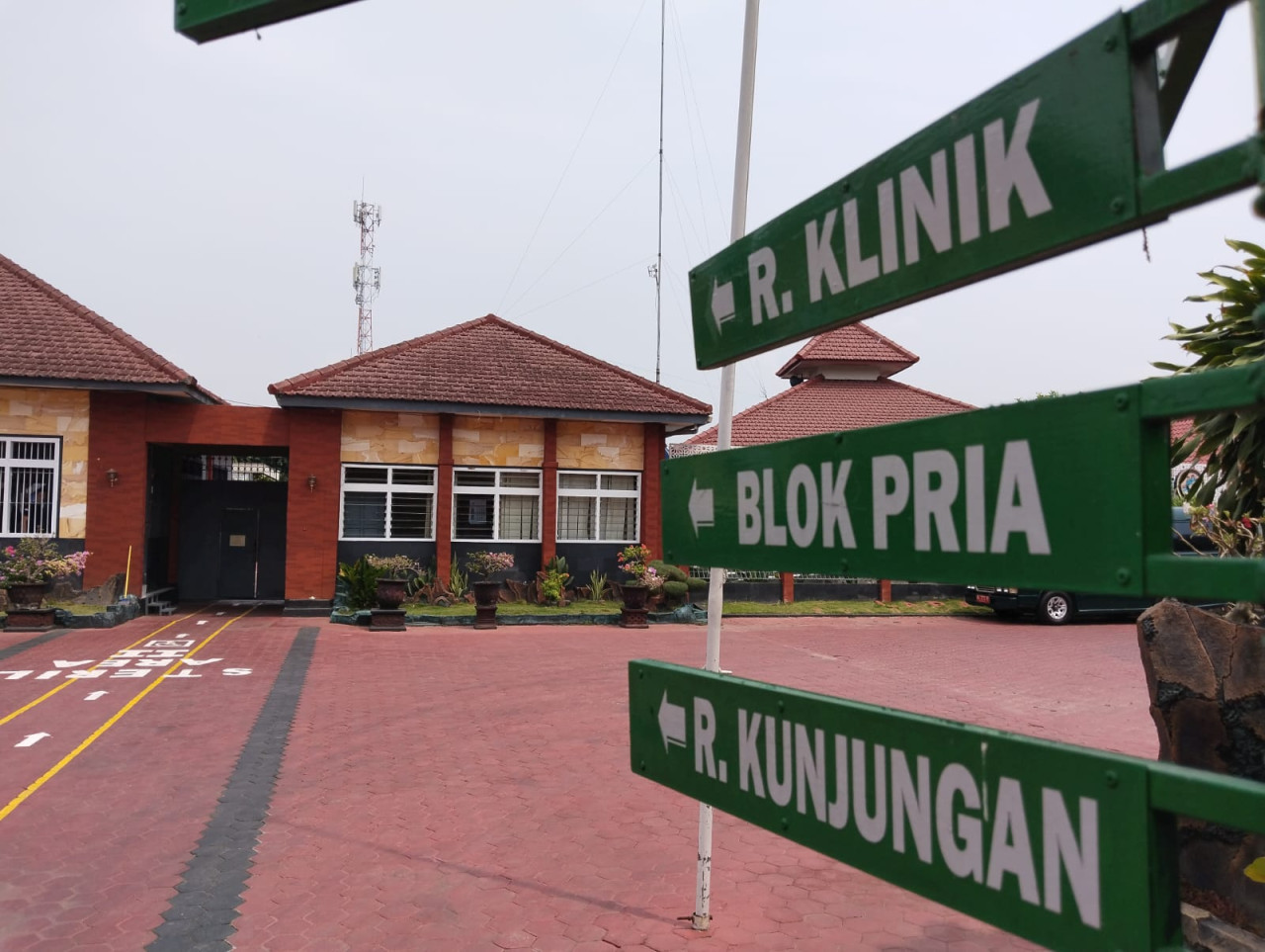 Suasana Lapas Klas IIB Tulungagung. (Foto: Bramanta Pamungkas/jatimnow.com)