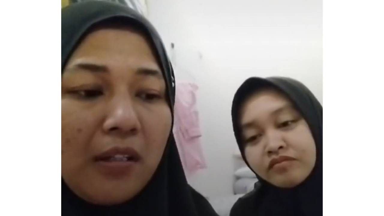 Video 2 TKW asal Jember minta pulang (Foto: tangkapan layar media sosial)