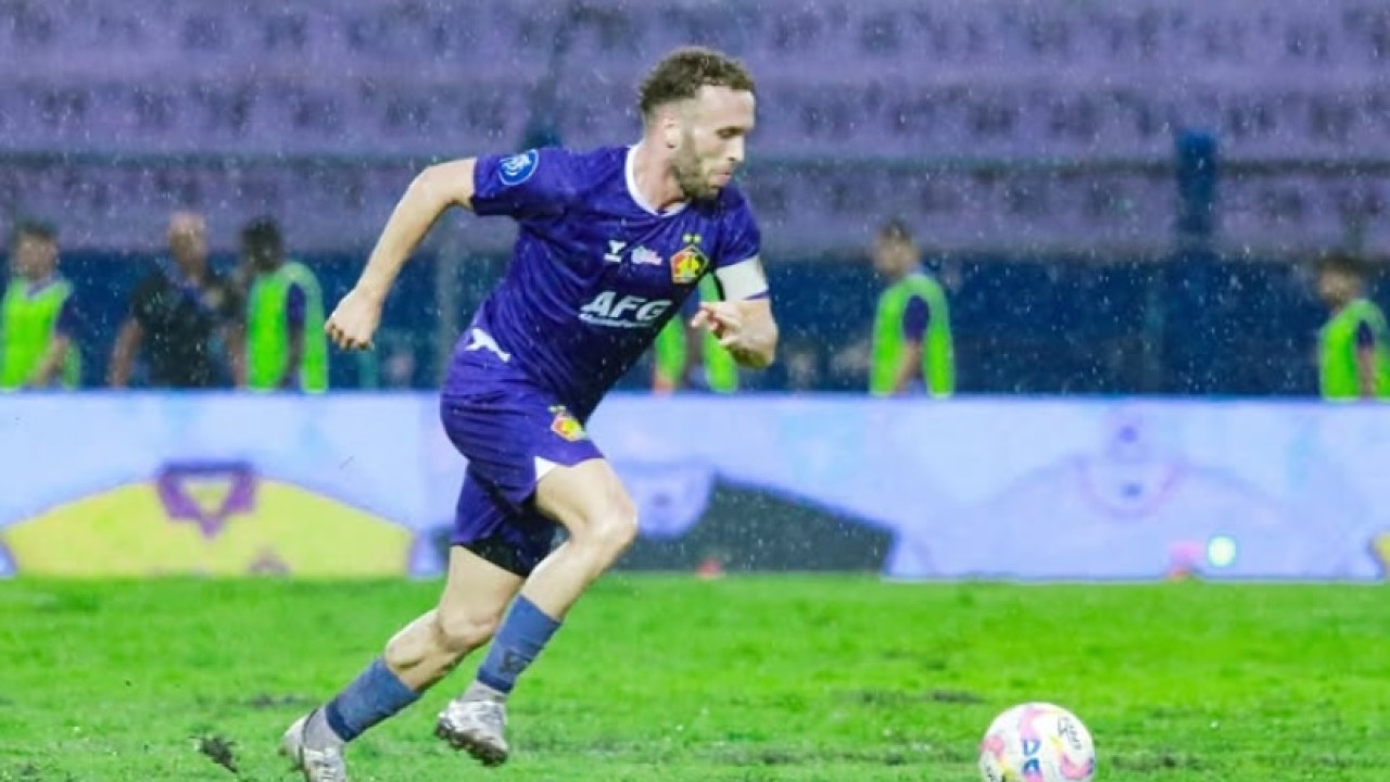 Pemain Persik Kediri Ze Valente. (Foto: Persik Kediri/jatimnow.com)