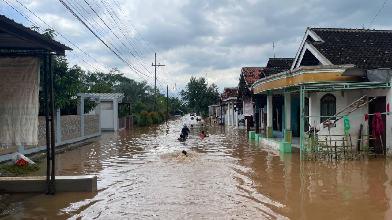Banjir di Pasuruan. (Foto: Humas Pemkab Pasuruan for jatimnow.com)