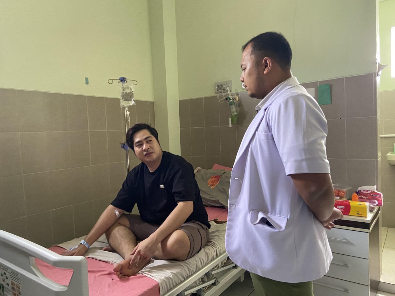 Pasien demam berdarah di RS muslimat Ponorogo. (Foto: Ahmad Fauzani/jatimnow.com)