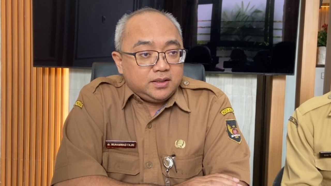 Kepala Dinas Kesehatan Kota Kediri dr Muhammad Fajri Mubasysyir. (Foto: Yanuar Dedy/jatimnow.com)