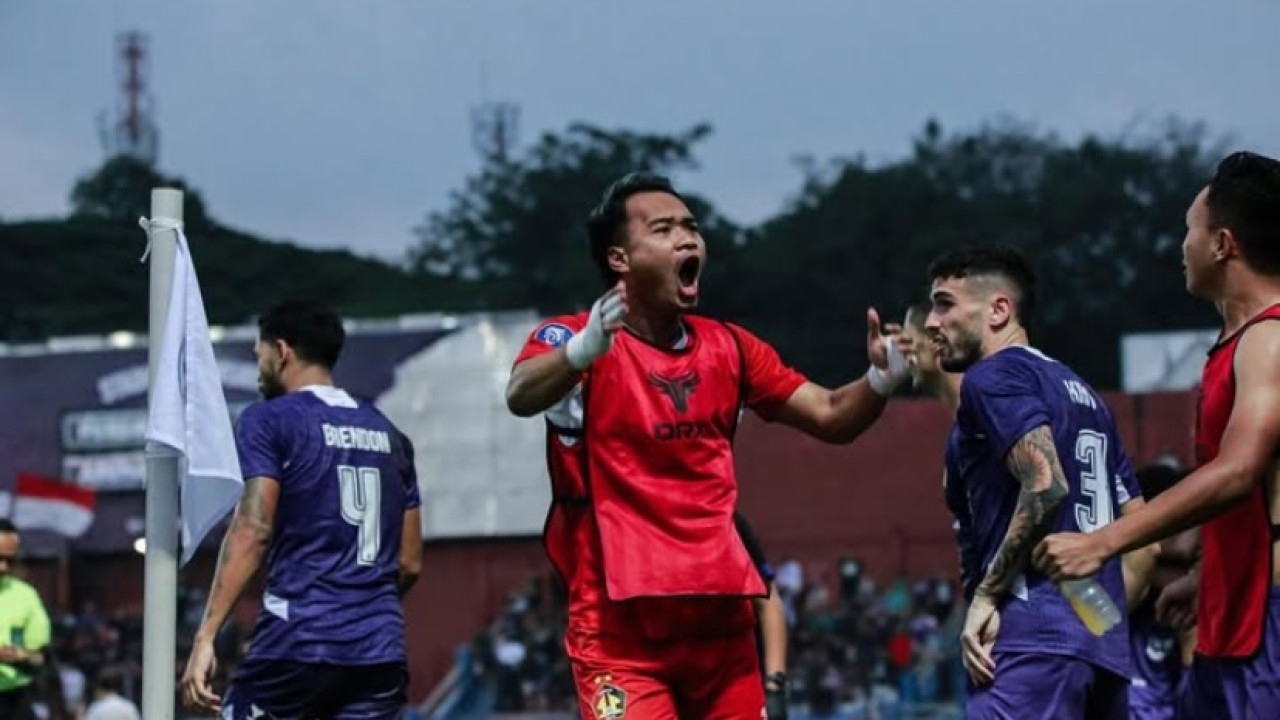 Kiper Persik Kediri Husna Al Malik. (Foto: Persik Kediri/jatimnow.com)