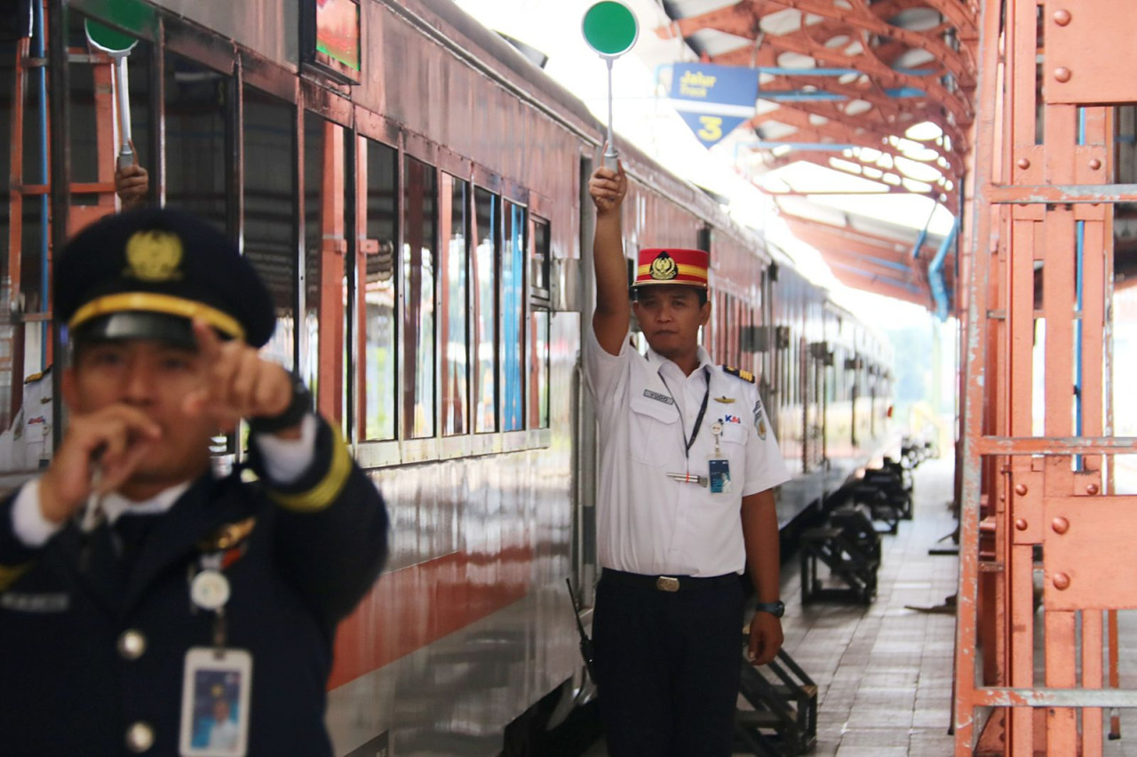 Ilustrasi perjalanan kereta api di Daop 7 Madiun. (Foto: Daop 7 Madiun/jatimnow.com)