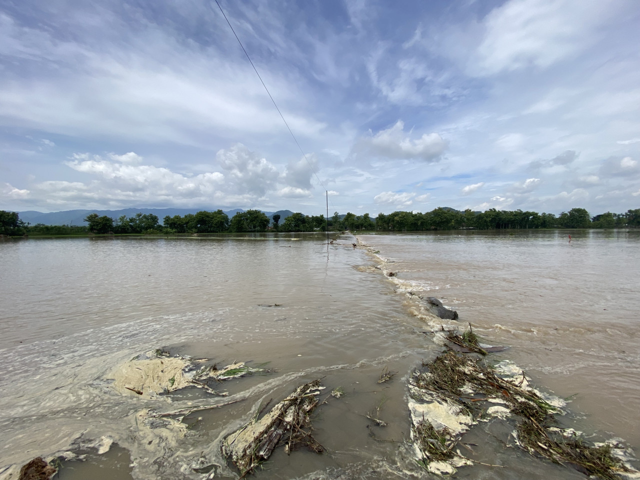 8 Tanggul di Ponorogo Jebol, Banjir Rendam Ratusan Hektare Sawah