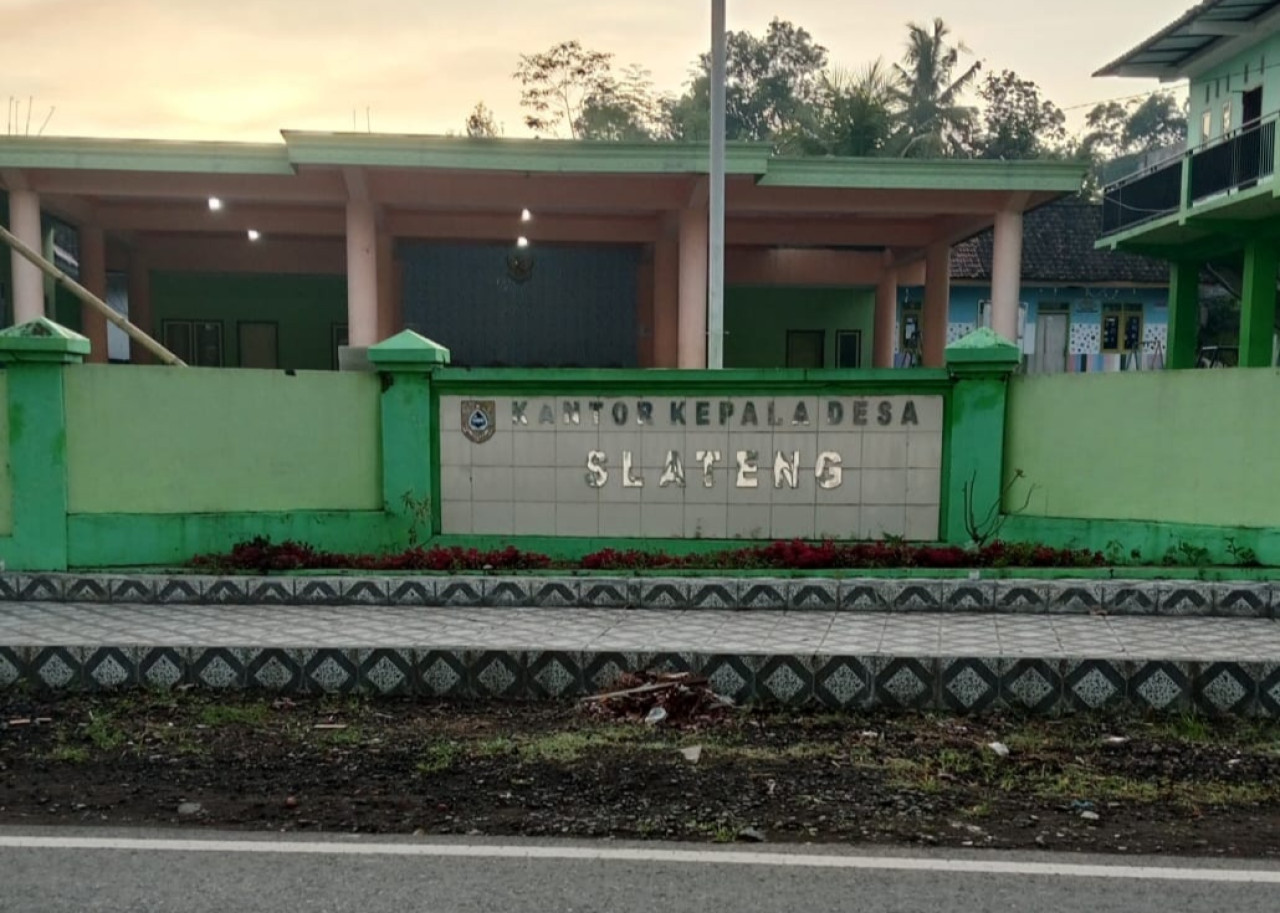 Kantor Balai Desa Slateng Ledokombo Jember (Foto: tangkapan layar media sosial warga for jatimnow.com)
