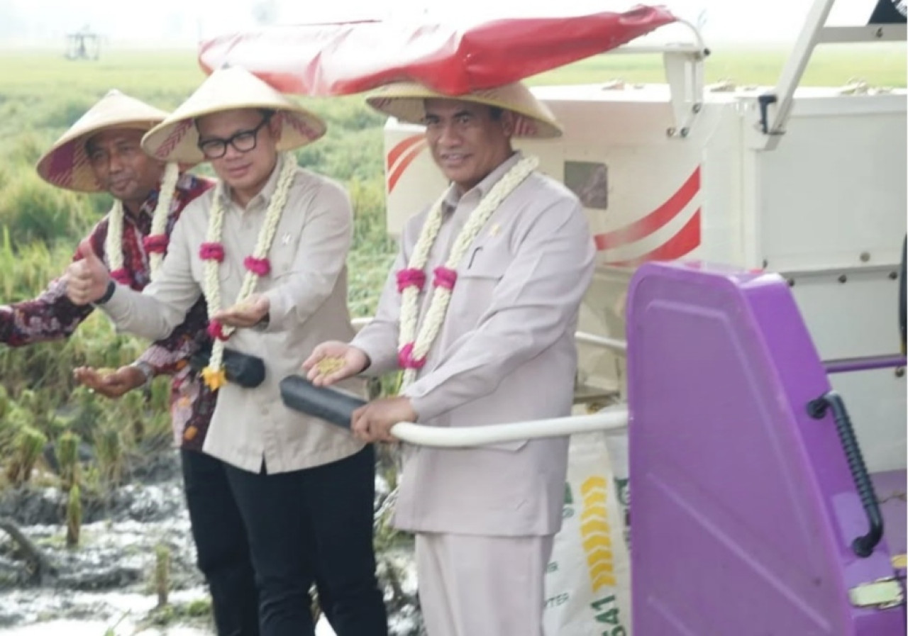 Menteri Pertanian, Andi Amran Sulaiman saat kunjungan di Bangkalan. (Foto: Fathor Rahman/jatimnow.com)