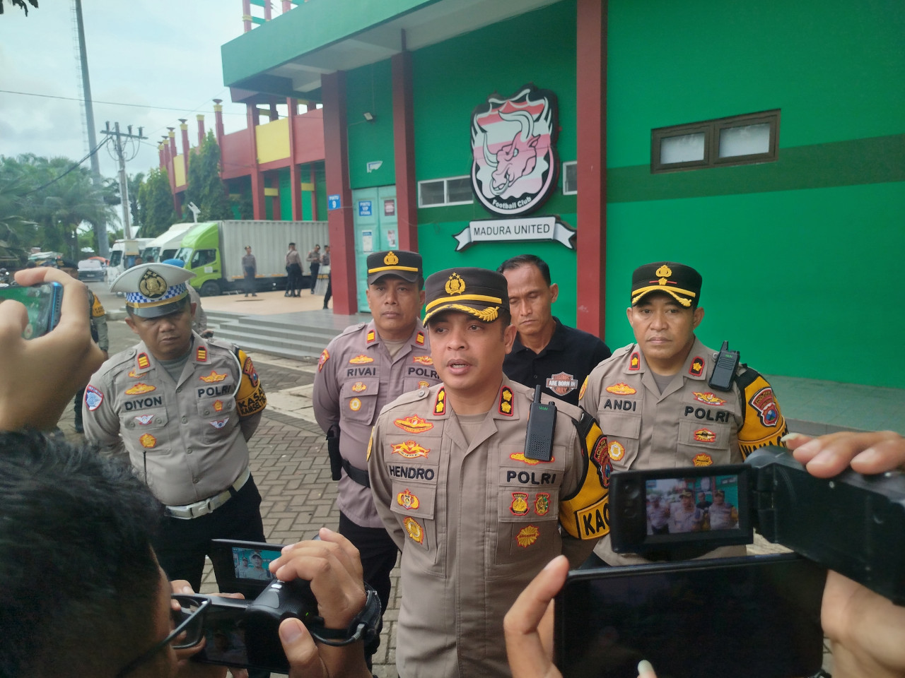 Kapolres Bangkalan, AKBP Hendro Sukmono. (Foto: Fathor Rahman/jatimnow.com)
