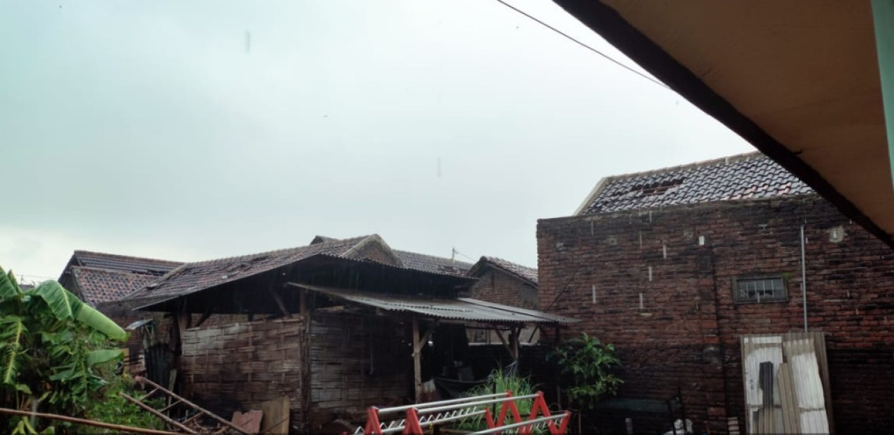 39 Rumah di Pasuruan Rusak Parah Diterjang Puting Beliung