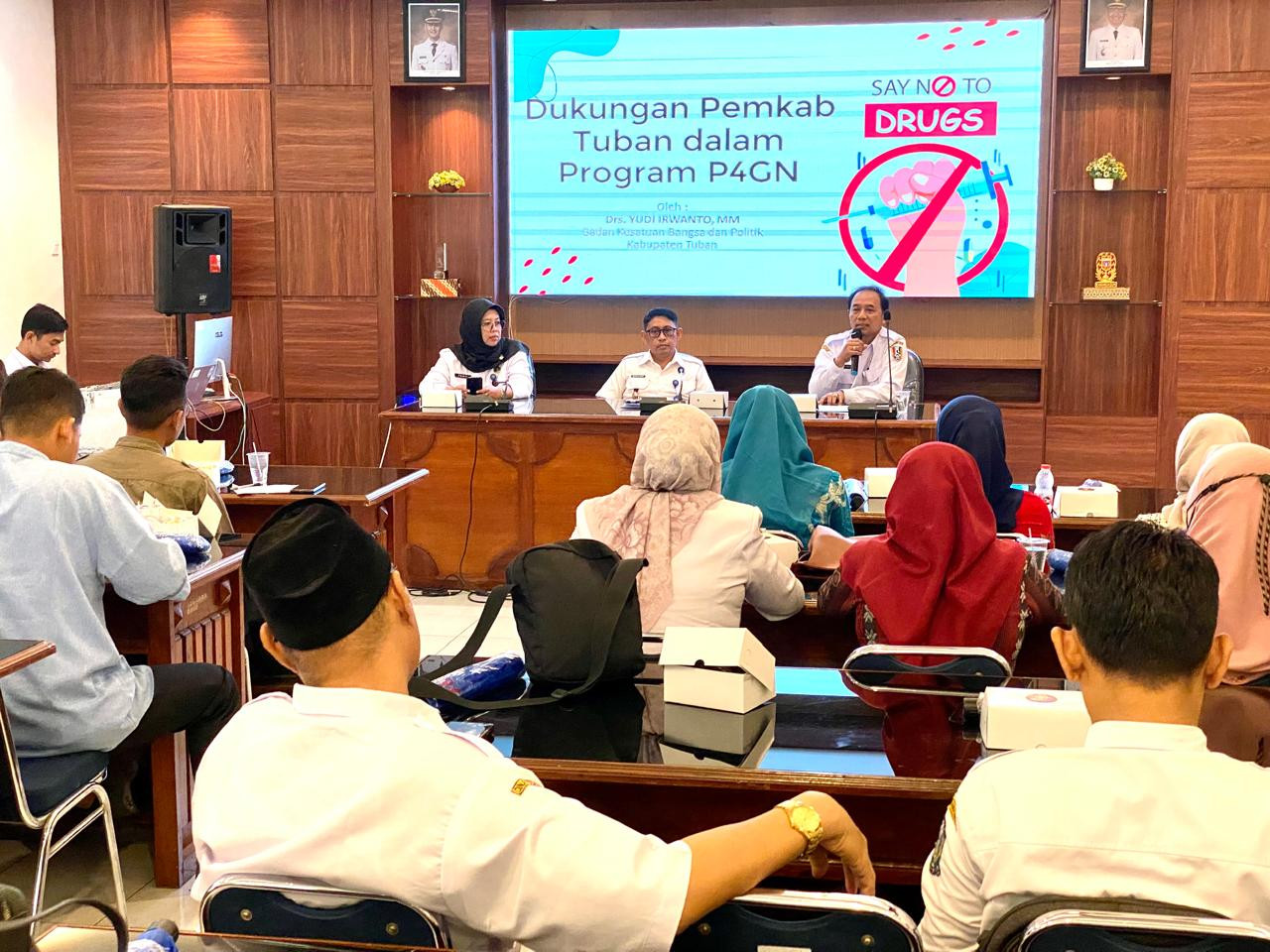 Rakor  yang digelar Pemkab Tuban bersama BNNK. (Foto: Humas Pemkab Tuban for jatimnow.com)