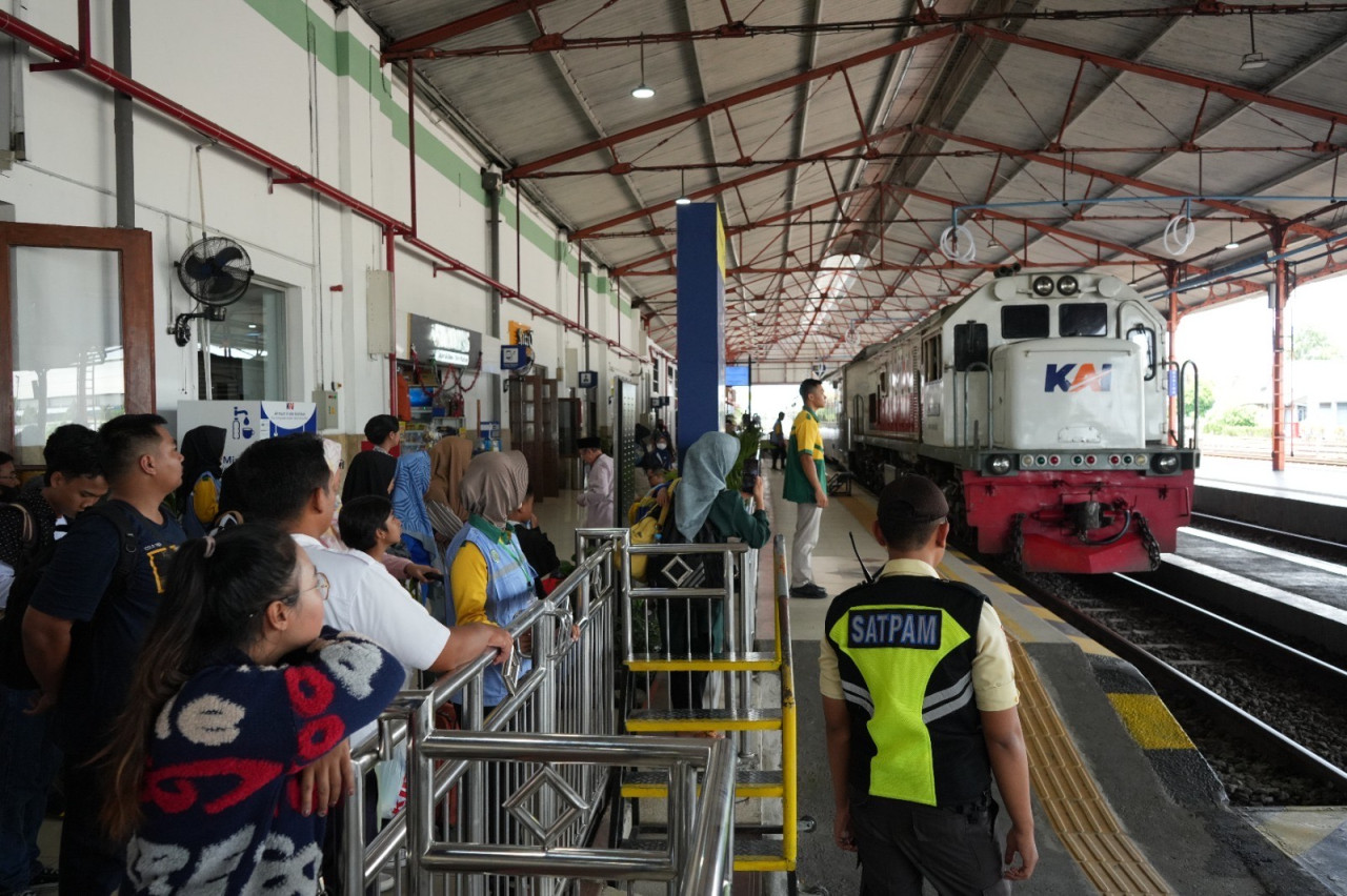 36.138 Penumpang KA di Wilayah Daop 7 Madiun pada Arus Balik Tahun Baru 2025