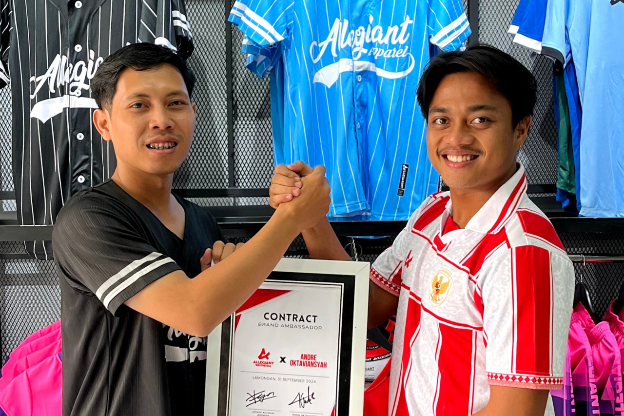 Fajar Ainun Zavi, CEO Apparel Allegiant (kiri) dan Andre Oktaviansyah. (Foto: Dok. Apparel Allegiant)