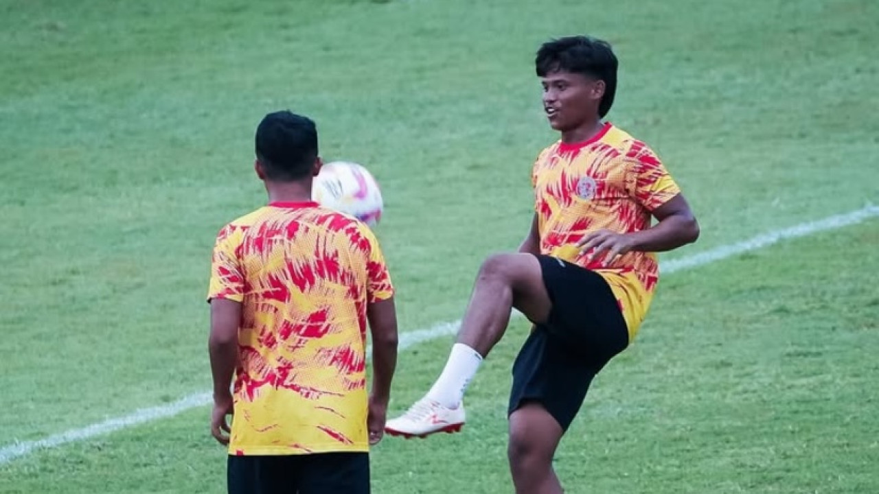 Persiapan Arema FC jelang lawan PSIS. (Foto: Arema FC/jatimnow.com)
