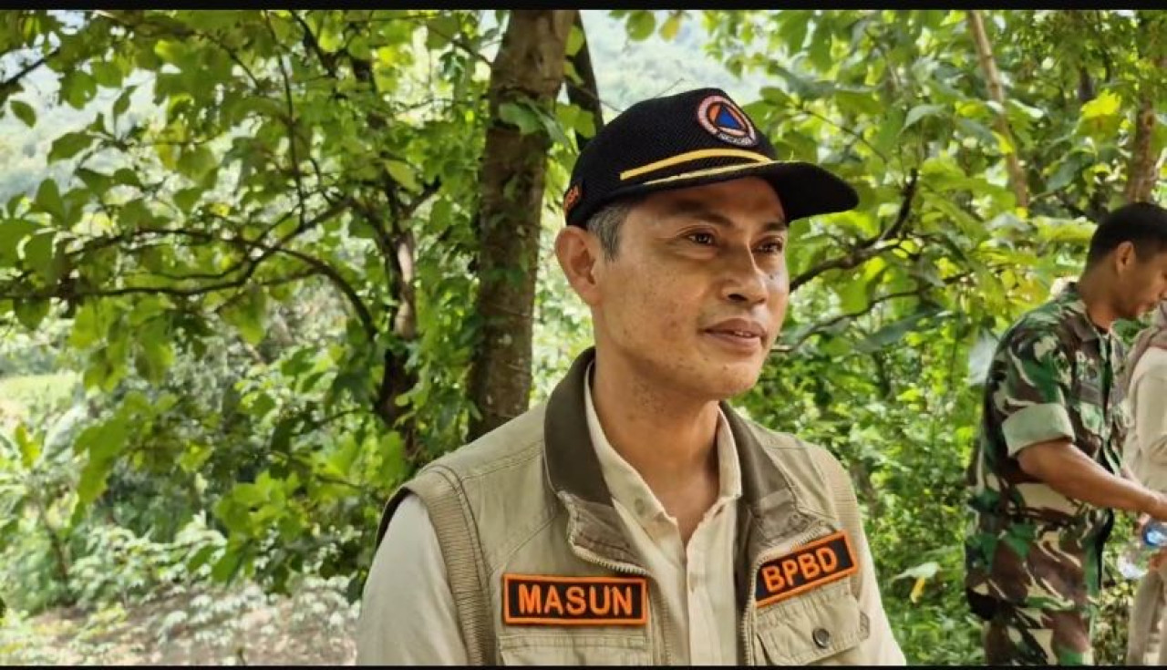 Kalaksa BPBD Ponorogo, Masun. (Foto: Ahmad Fauzani/jatimnow.com)