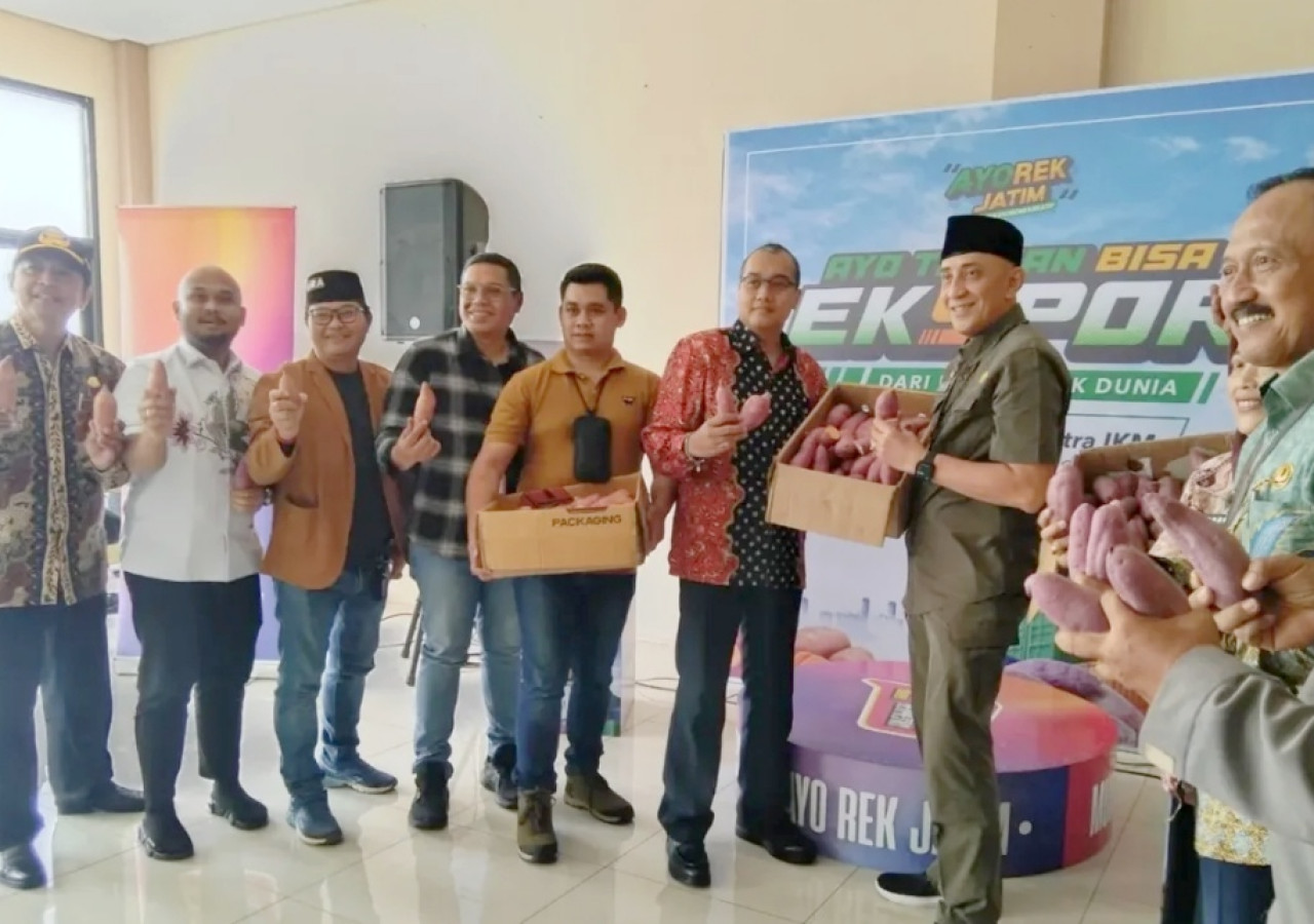 Ekspor ubi dari Bangkalan. (Foto: Fathor Rahman/jatimnow.com)