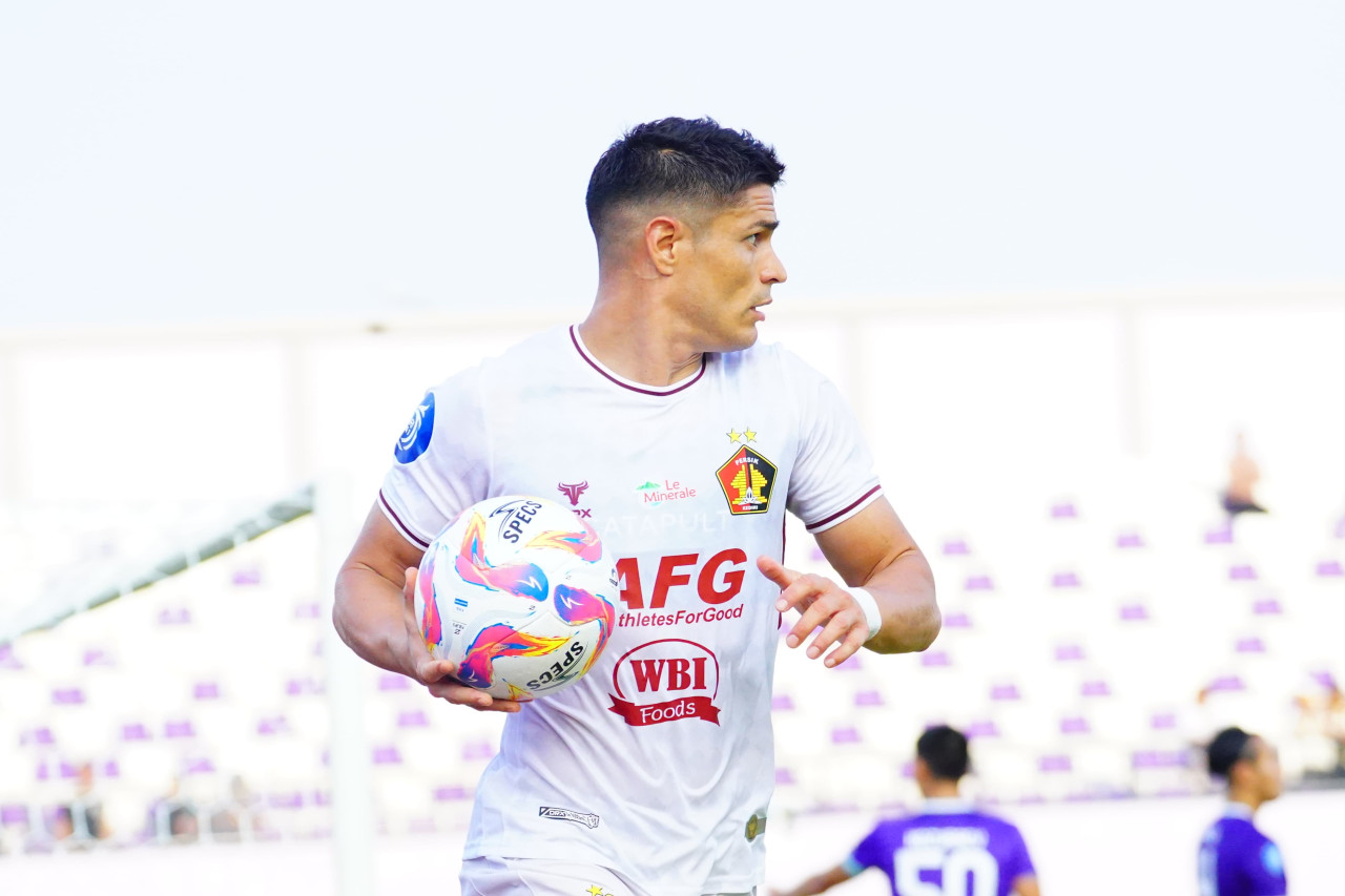 Laga Persita Vs Persik Kediri di Stadion Indomilk Arena Tangerang. (Foto: Persik Kediri/jatimnow.com)