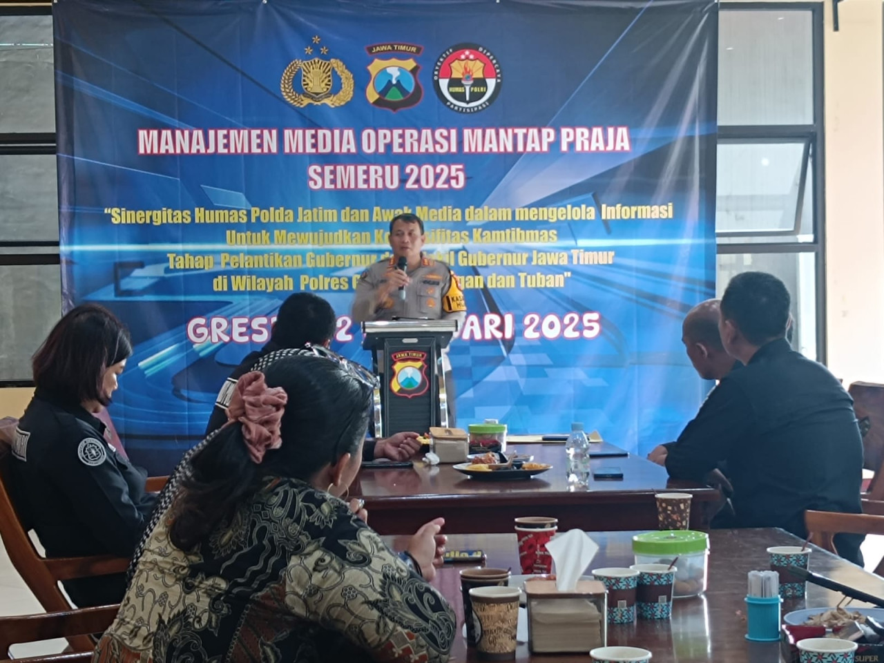 Polda Jatim Ajak Media Jaga Kondusifitas pada Pelantikan Gubernur - Wagub Jatim