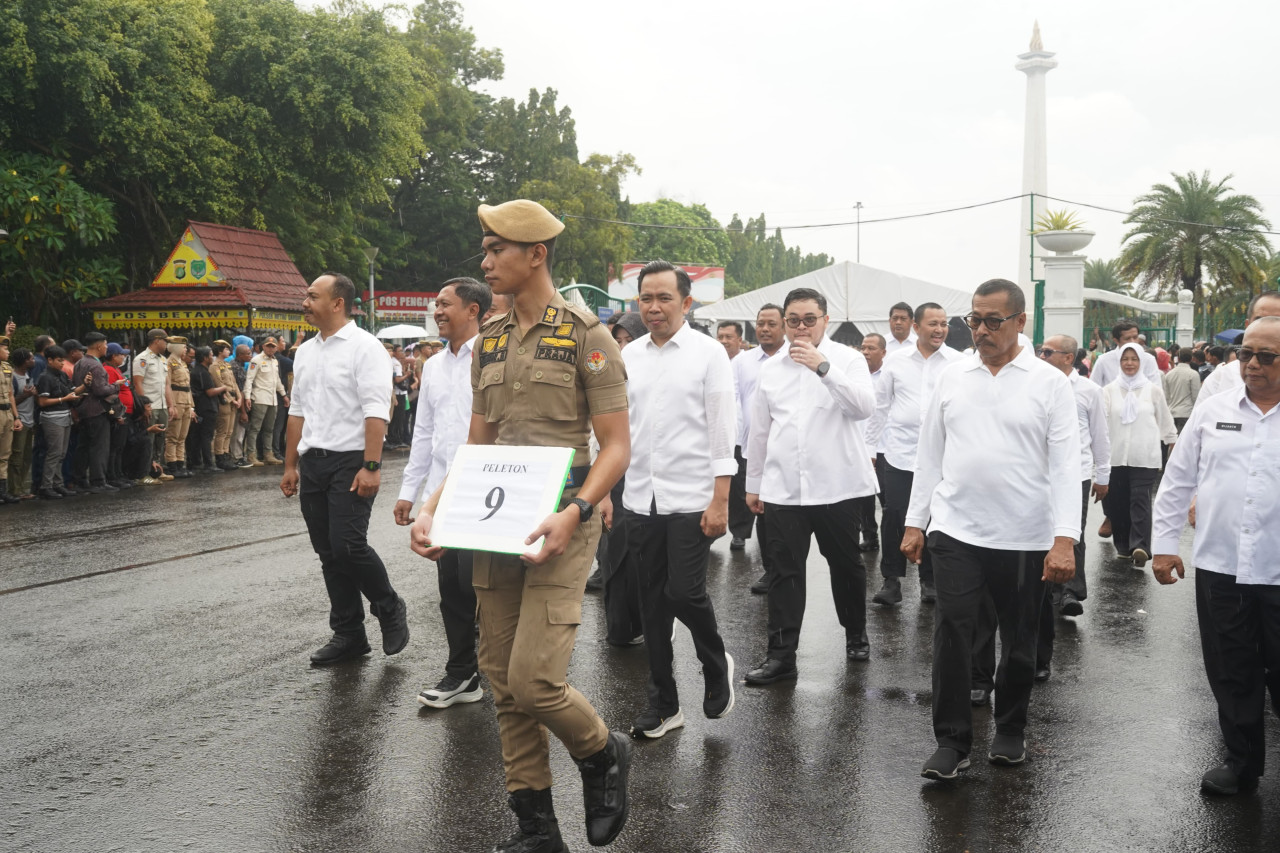 Gus Fawait bersama kepala daerah lainnya yang juga akan dilantik oleh Presiden RI, Prabowo Subianto..(Foto: Yanuar Dedy/jatimnow.com)