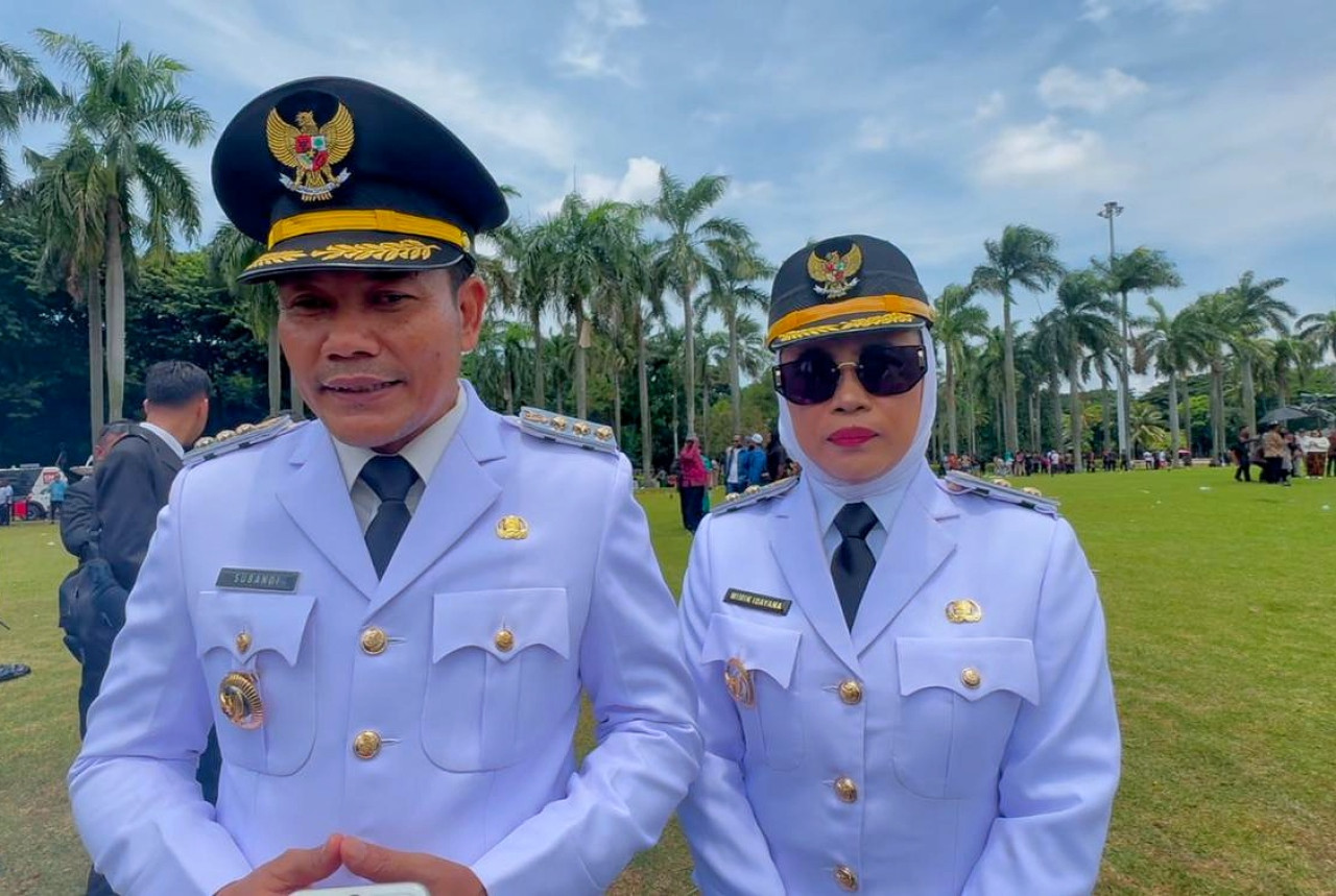 Subandi-Mimik (foto: Humas Pemkab Sidoarjo for jatimnow.com)