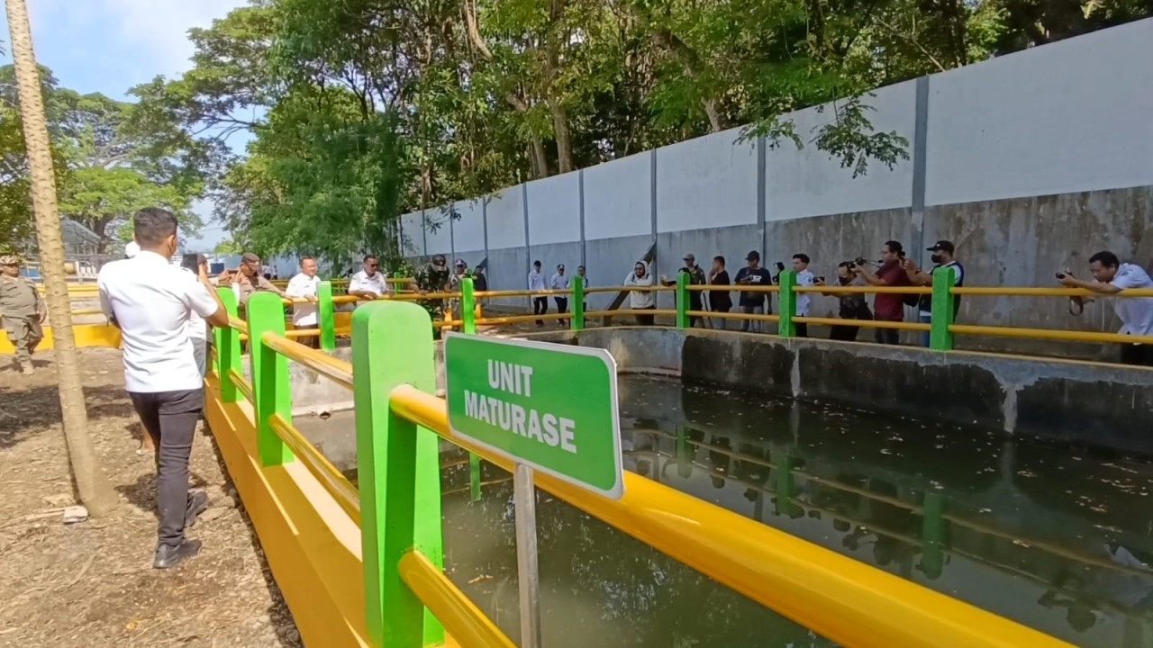 Aktivitas IPLT di Tulungagung. (Foto: Bramanta Pamungkas/jatimnow.com)