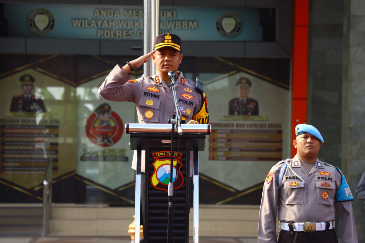Kapolres Gresik, AKBP Rovan Richard Mahenu. (Foto: Humas Polres Gresik)