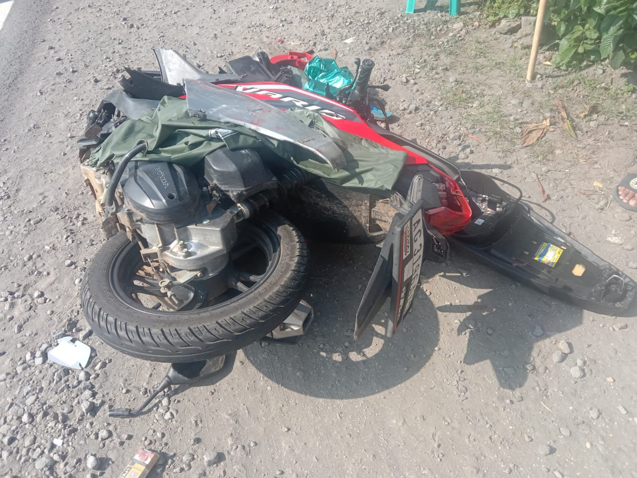 Kecelakaan Maut di Ngadiluwih Kediri, Pemotor Tewas