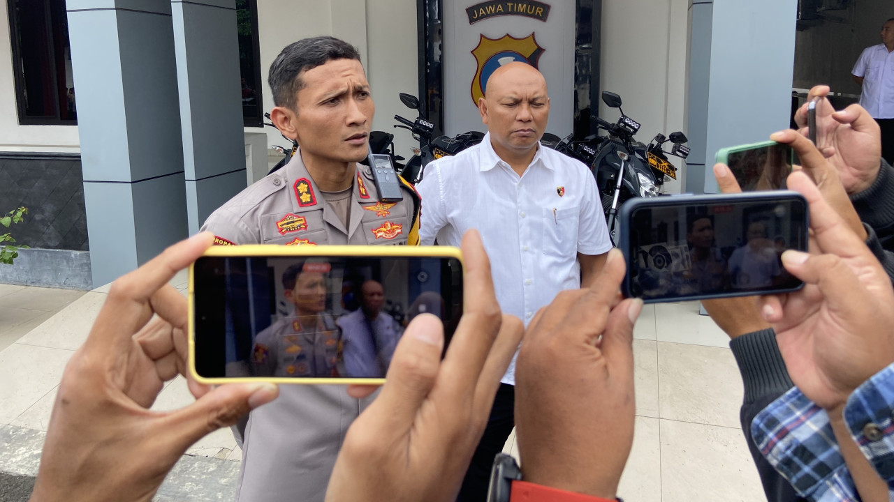 Kapolres Ponorogo, AKBP Andin Wisnu Sudibyo. (Foto: Ahmad Fauzani/jatimnow.com)