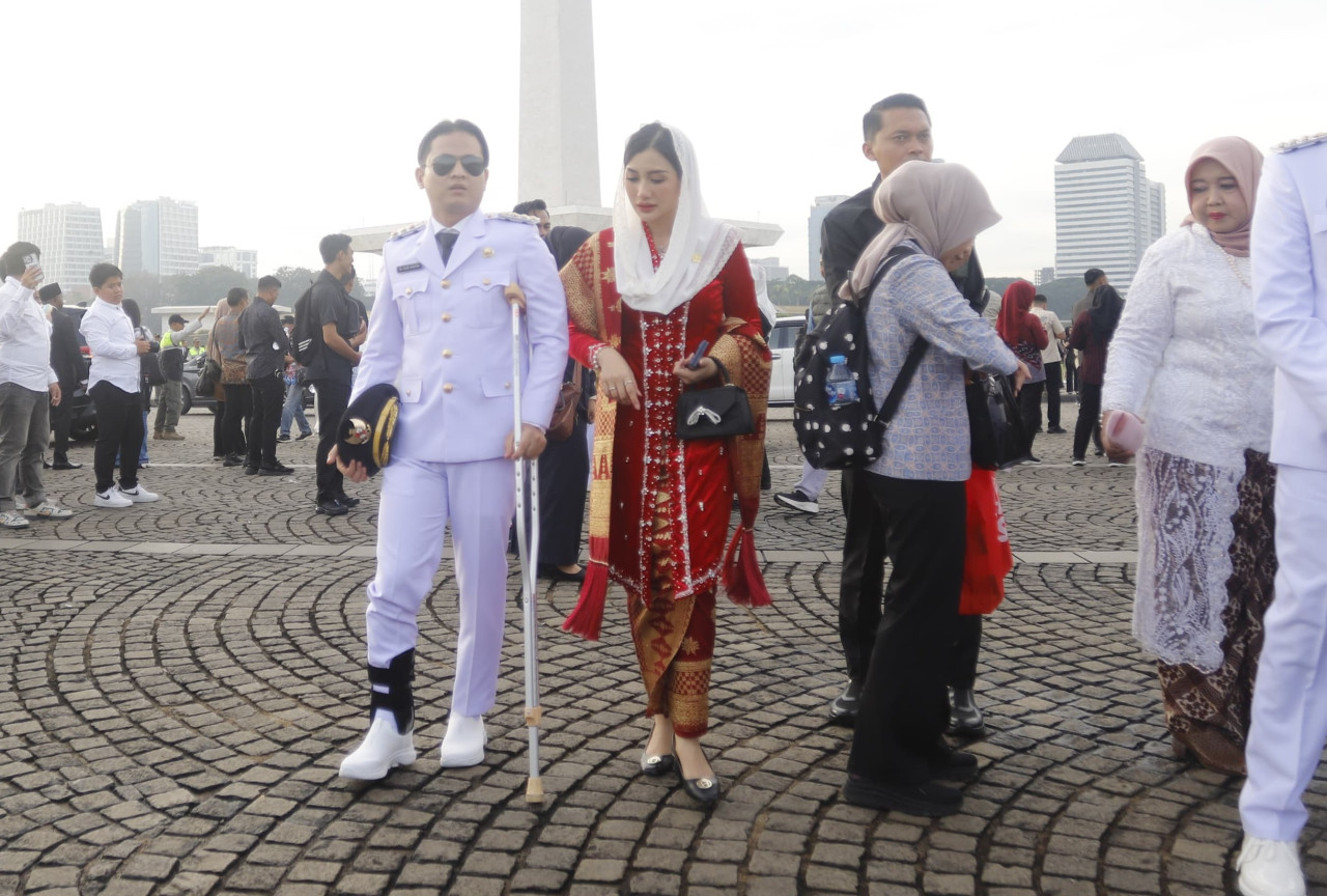 Bupati Trenggalek Mochamad Nur Arifin usai dilantik. (Foto: Dok Prokopim Trenggalek)
