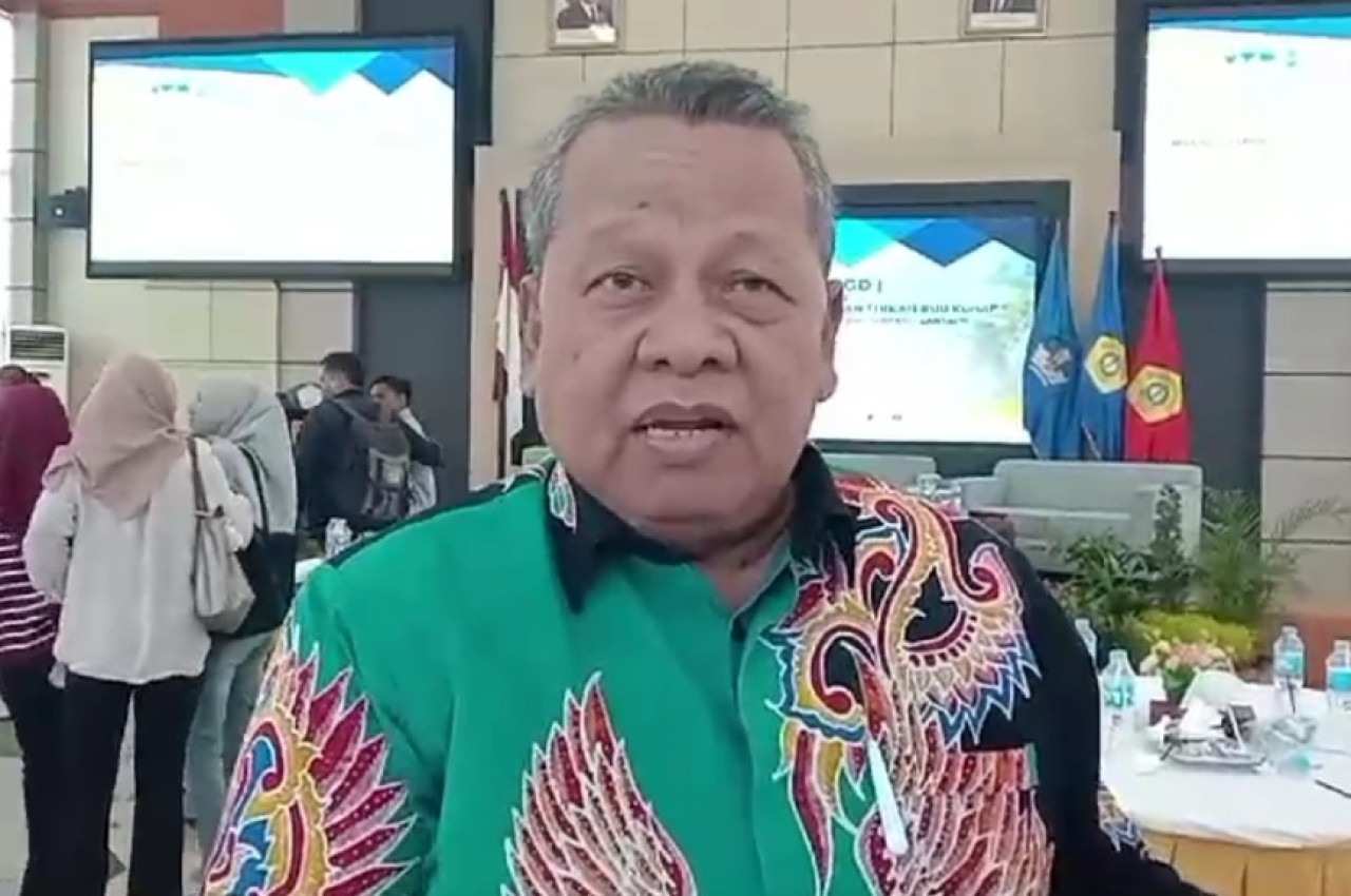 Dosen Pidana FH UTM , Prof. Dr. Deni Setya Bagus Yuherawan. (Foto: Fathor Rahman/jatimnow.com)