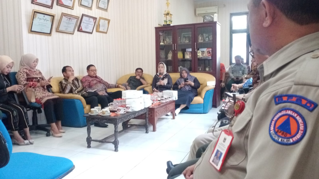 Komisi E DPRD Jatim saat kunker di BPBD Kabupaten Malang. (Foto: Zaki Zubaidi/jatimnow.com)