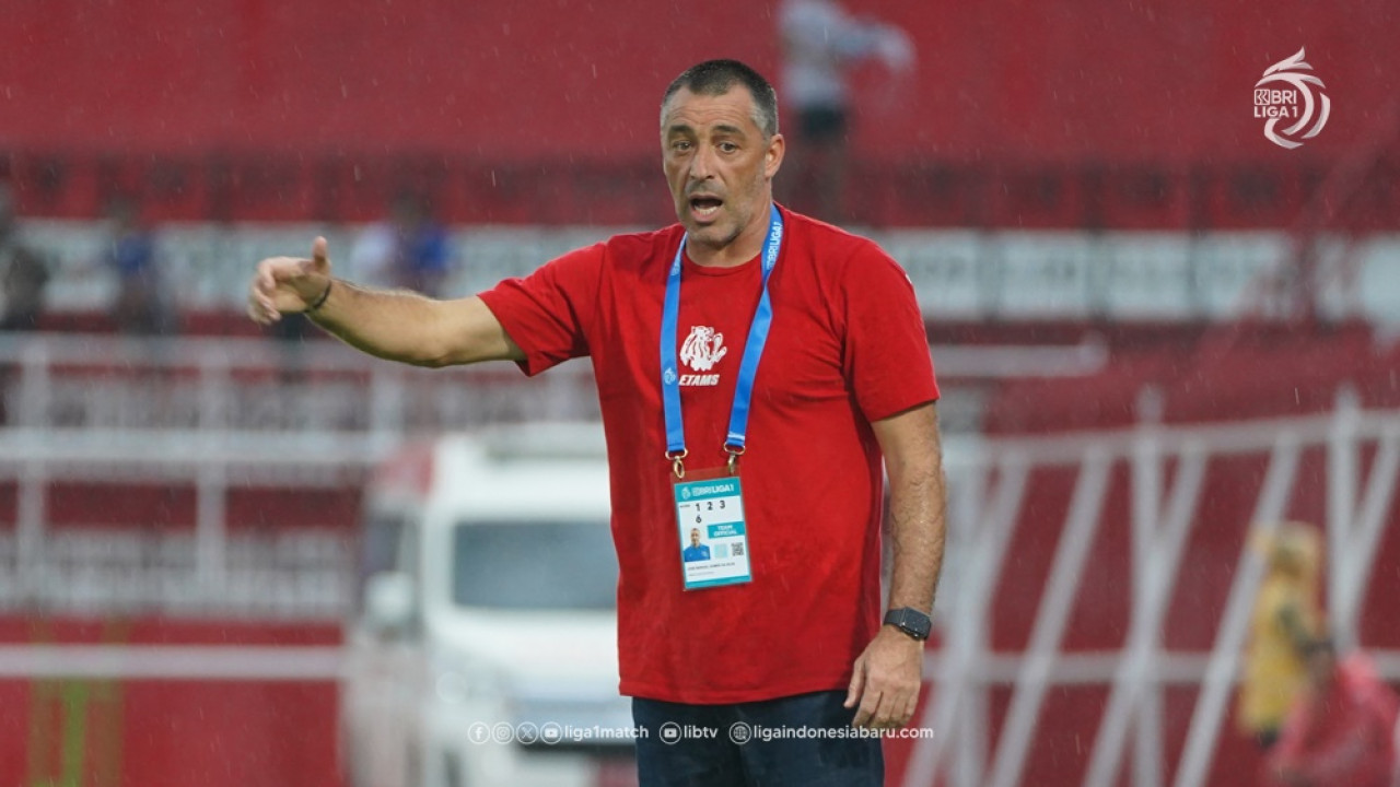 Pelatih Arema FC Ze Gomes. (Foto: PT LIB)