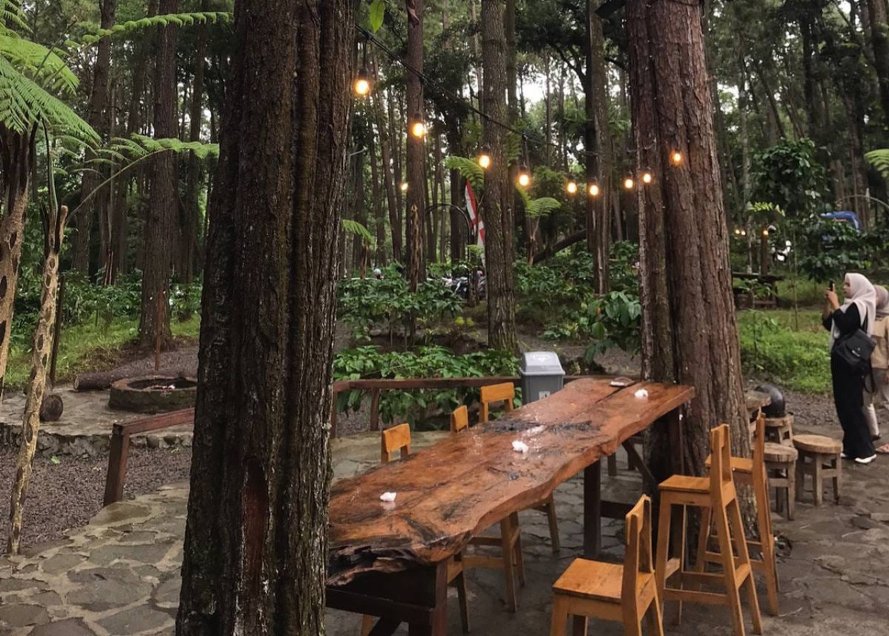 Suasana Gapura Cafe dan Resto di Silo Jember .(Foto: Sugianto/jatimnow.com)